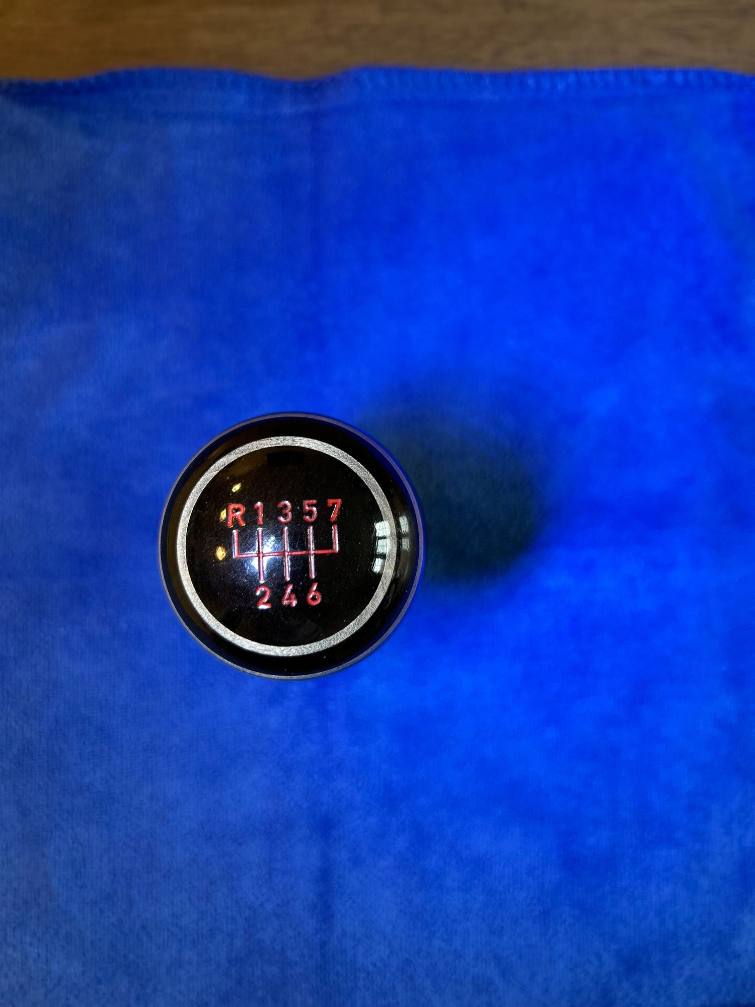 Interior/Upholstery - 7 speed Ebony Gear Knob - Used - 2022 to 2024 Porsche 911 - Lake Forest, IL 60045, United States