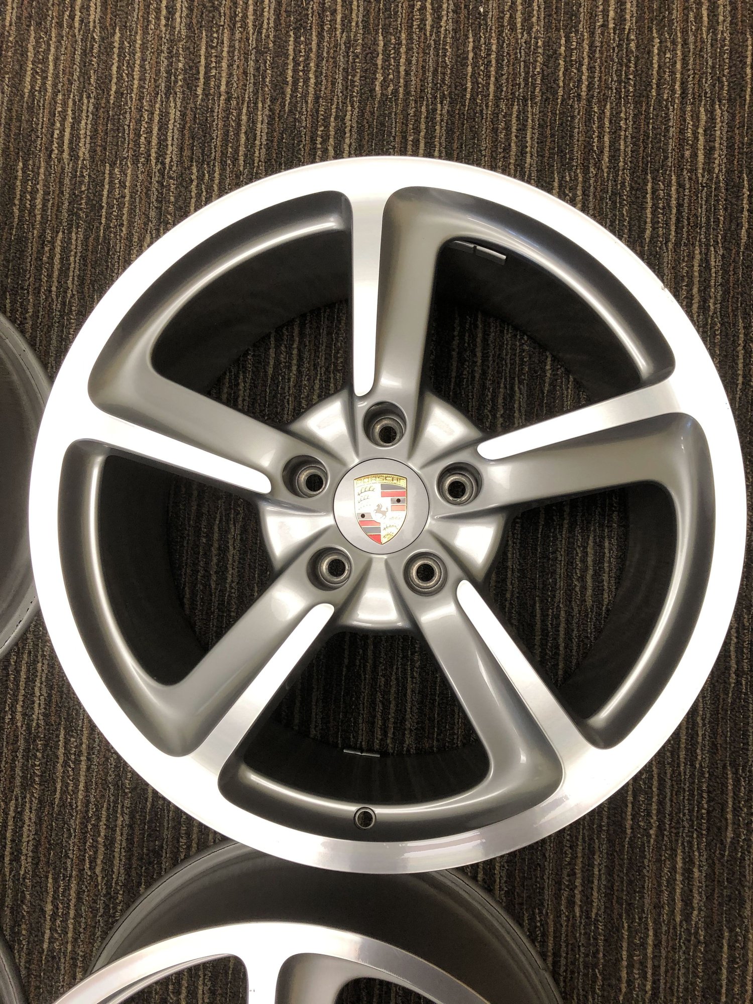 Wheels and Tires/Axles - 20" Porsche OEM Sport Techno Wheels for 981 Cayman/Boxster - Used - 2012 to 2016 Porsche Cayman - Sf Bay Area, CA 94040, United States