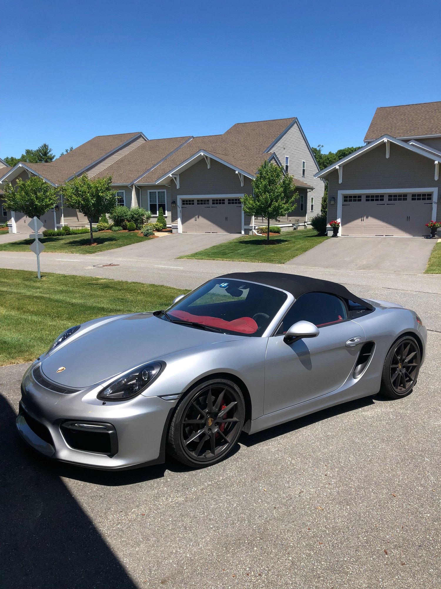 2016 Porsche Boxster - 2016 Porsche Boxter Spyder, Gt Silver/Spyder Classic 13K Miles (CPO) - Used - VIN WP0CC2A87GS152232 - 13,100 Miles - 6 cyl - 2WD - Manual - Silver - Milford, MA 01757, United States