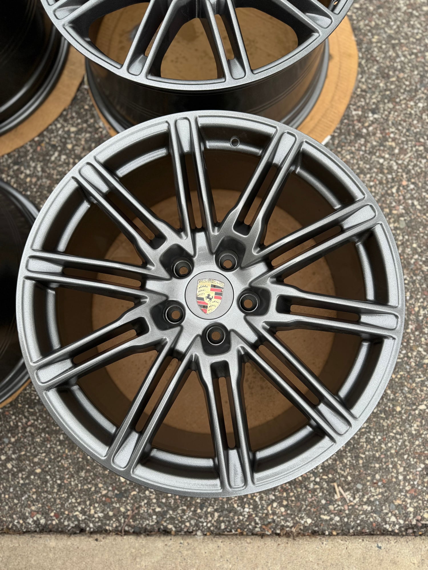 2019 Porsche GT3 - 21" OEM 958 Porsche Cayenne Sport Edition Wheels - Like New - 9Y0 958 957 955 - Accessories - $3,400 - Plymouth, MN 55447, United States