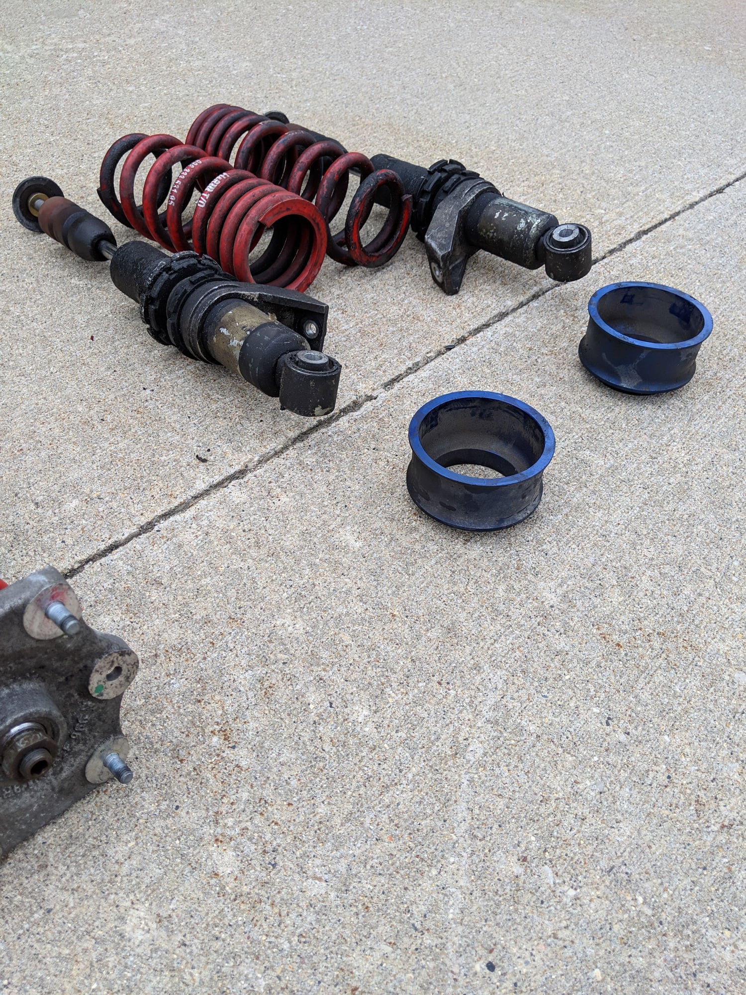 Steering/Suspension - FS: OEM 996 GT3 Coilovers Including Front Hats - Used - 1999 to 2005 Porsche 911 - Waukesha, WI 53188, United States