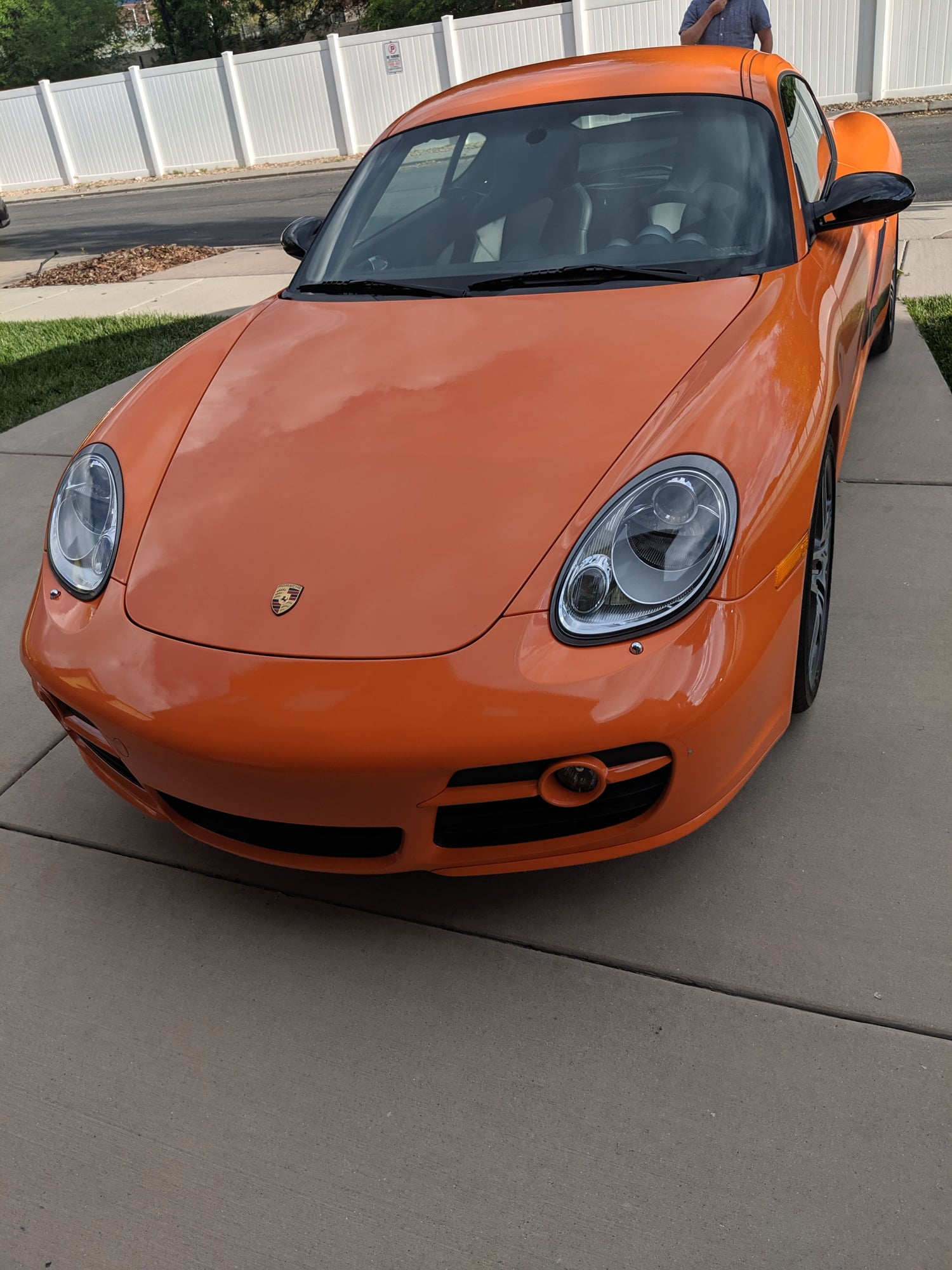 2008 Porsche Cayman - Very low mileage Cayman S Sport - Used - VIN WP0AB29888U783253 - 9,030 Miles - 6 cyl - 2WD - Manual - Coupe - Orange - Midvale, UT 84047, United States