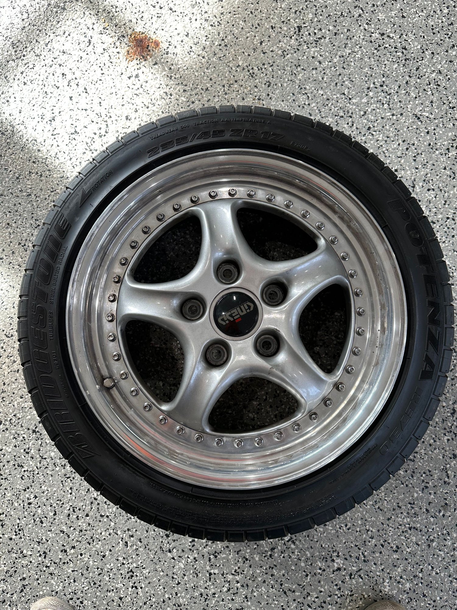 Wheels and Tires/Axles - Kinesis Supercup Wheels - 3pc Modular - Used - 1986 to 1991 Porsche 944 - 1992 to 1995 Porsche 968 - Alexandria, VA 22301, United States