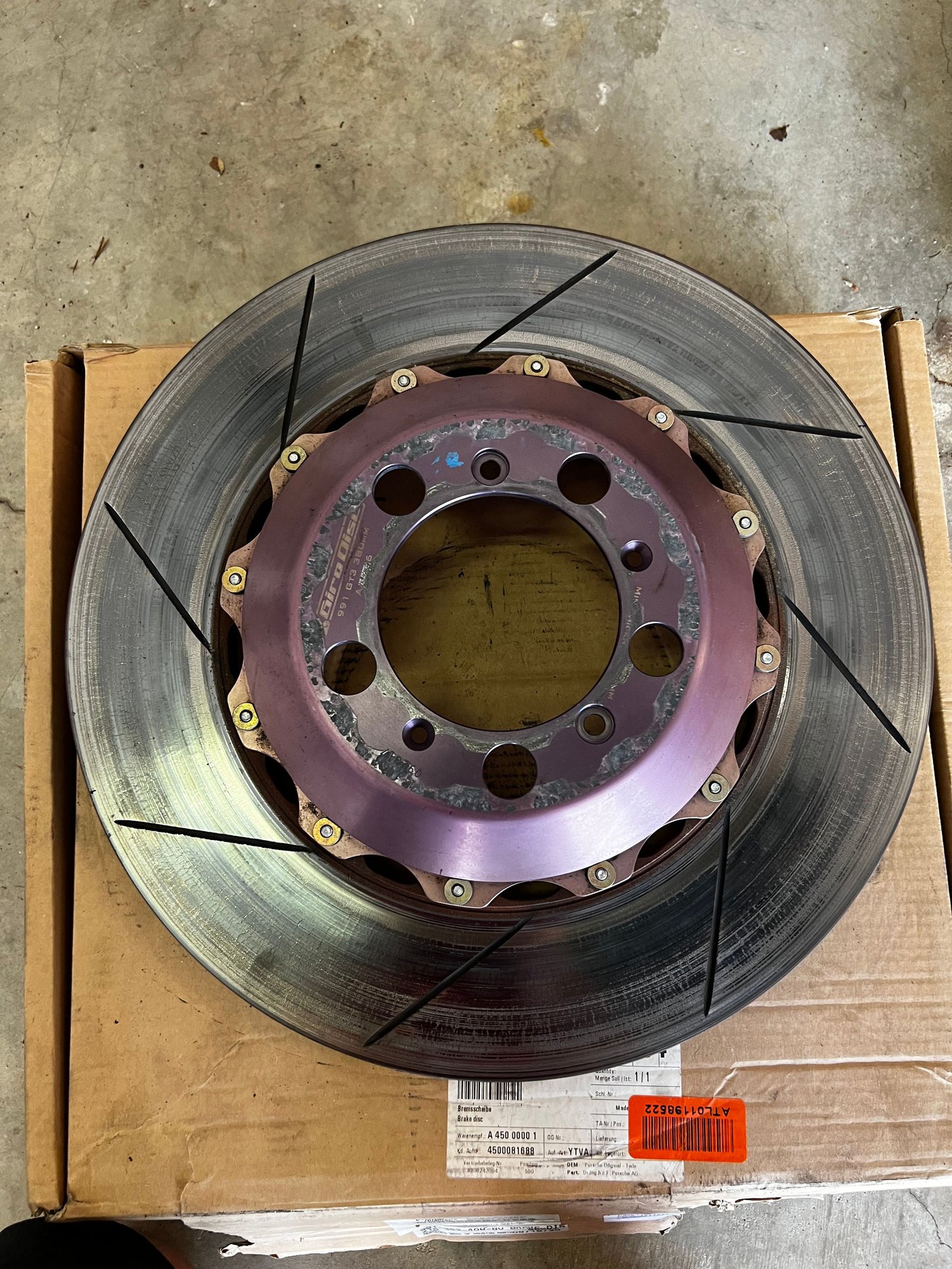 Brakes - 991.1 GT3 Gyrodisks and Ferodo Pads - Used - 2014 to 2016 Porsche GT3 - Houston, TX 77008, United States