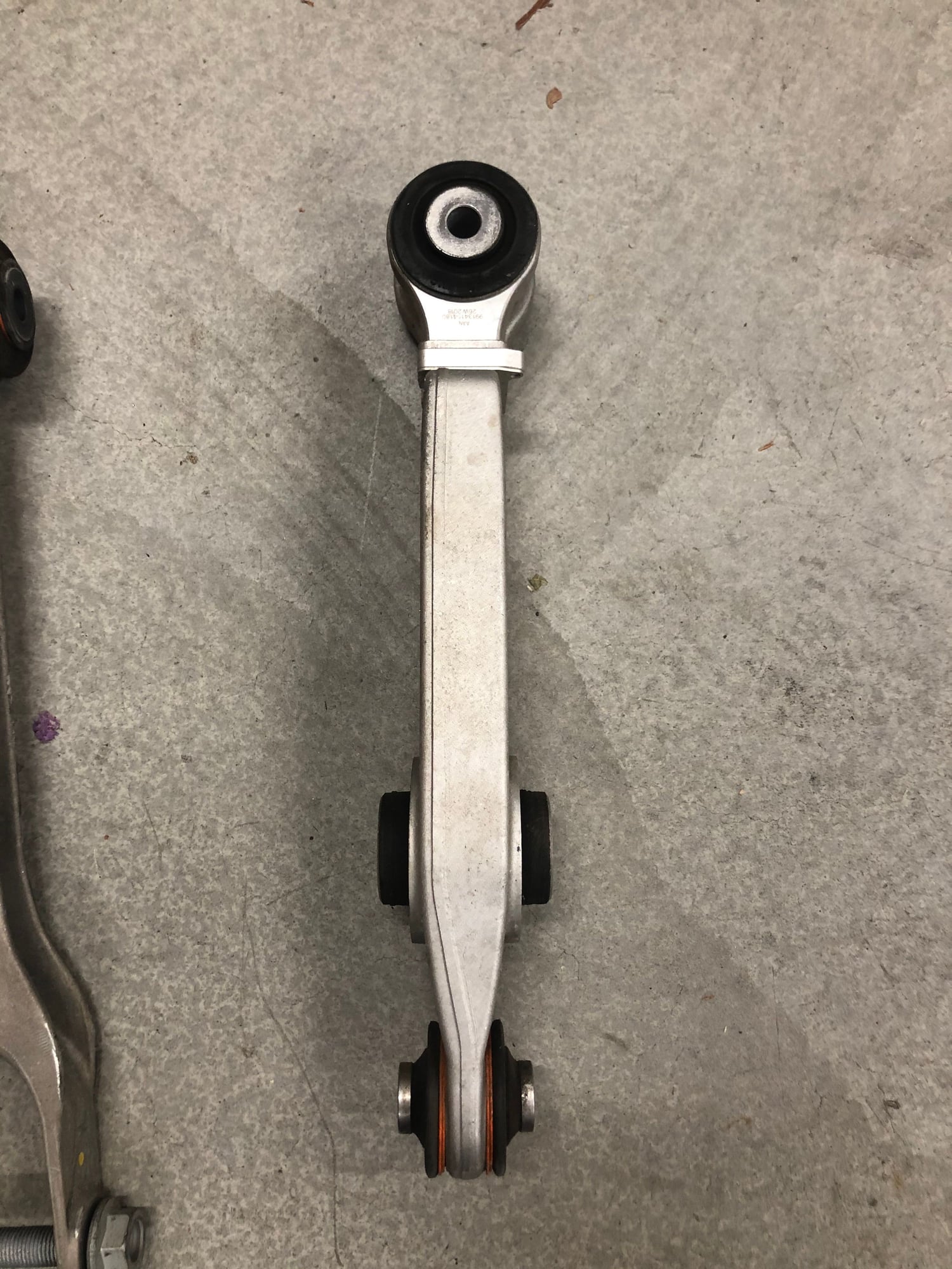 2018 Porsche GT3 - GT3 complete lower control arm with 5mm shim and thrust arm - Steering/Suspension - $500 - Irvine, CA 92620, United States