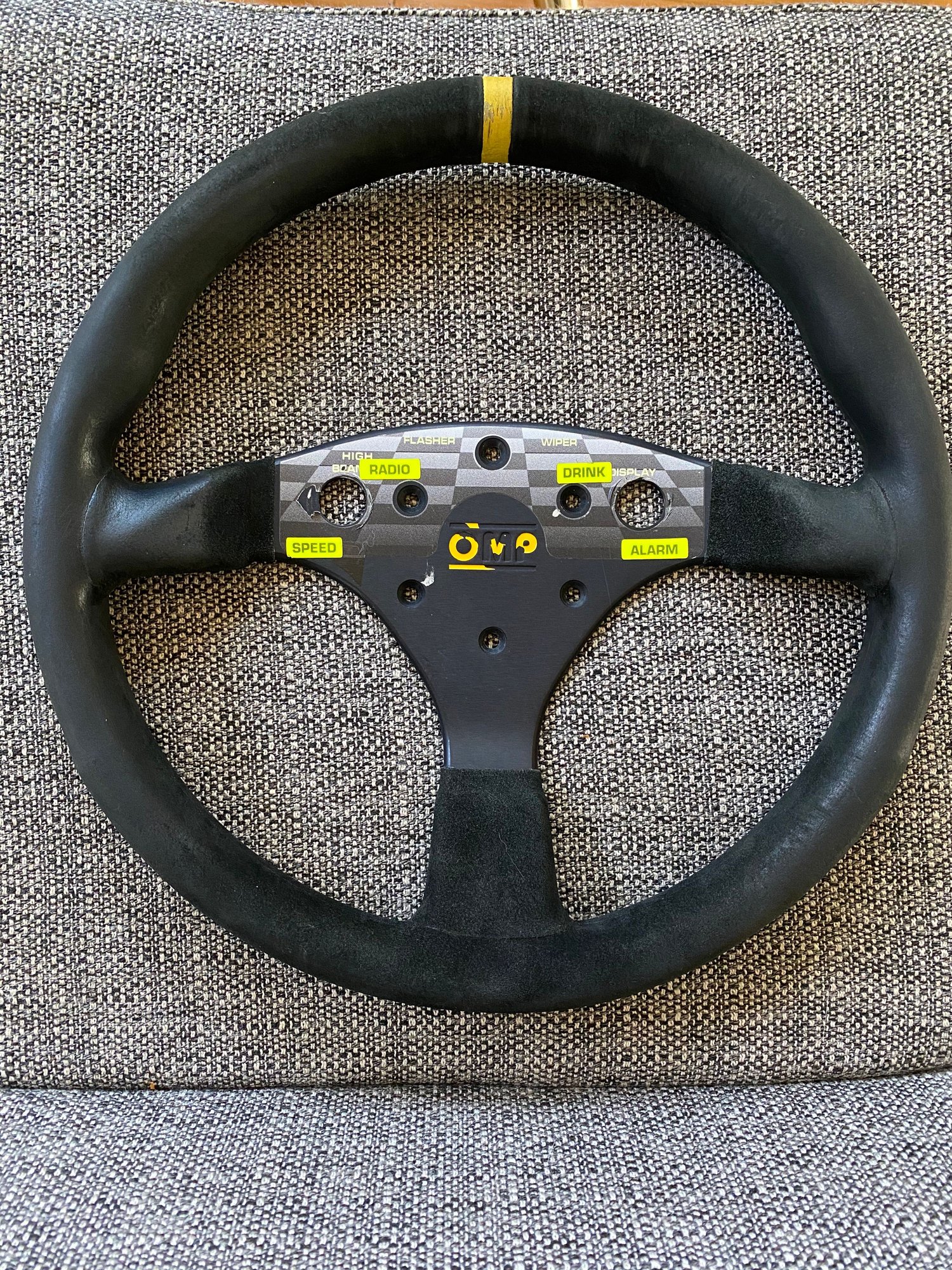 Interior/Upholstery - 997 Cup Steering Wheel - OMP - Used - Lo, CA 90026, United States