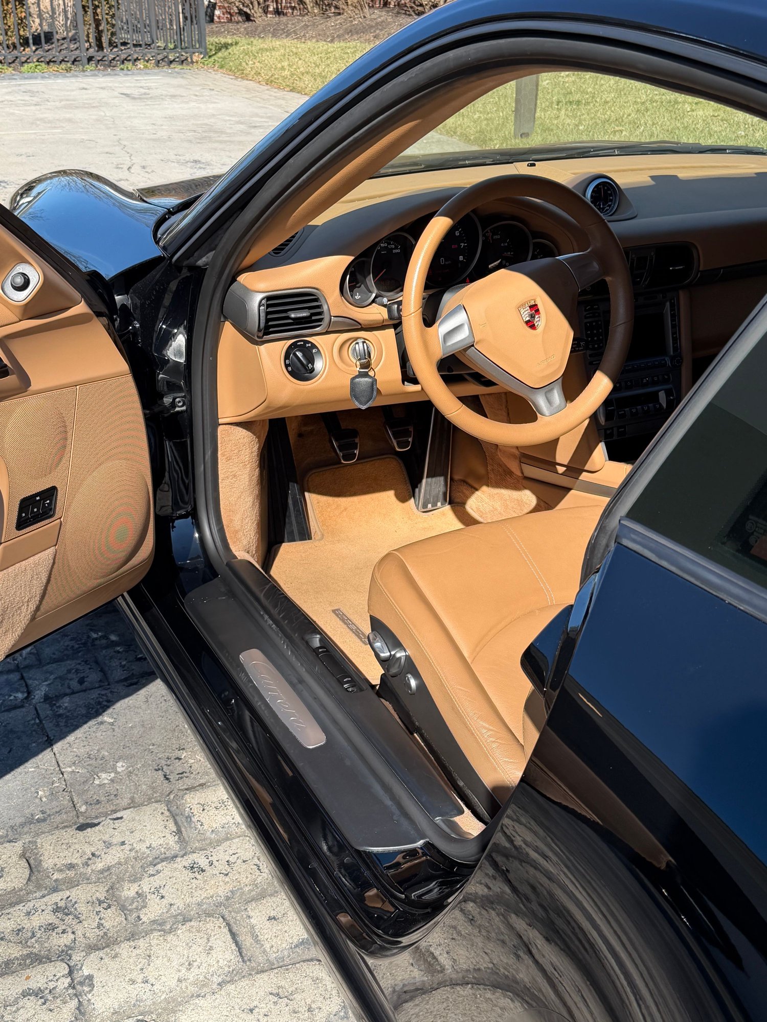 2008 Porsche 911 - 2008 Porsche 911 Carrera. 41k mis. Black w tan, manual transmission, coupe - Used - Louisville, KY 40245, United States