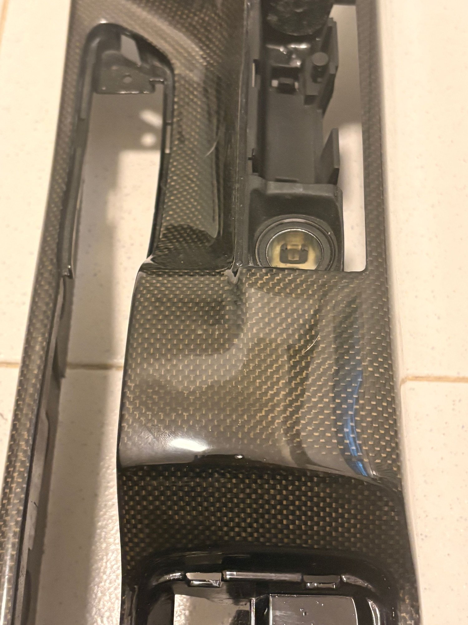 Interior/Upholstery - Carbon Center Console OEM 997 - Used - 2005 to 2012 Porsche 911 - Monaco, Monaco