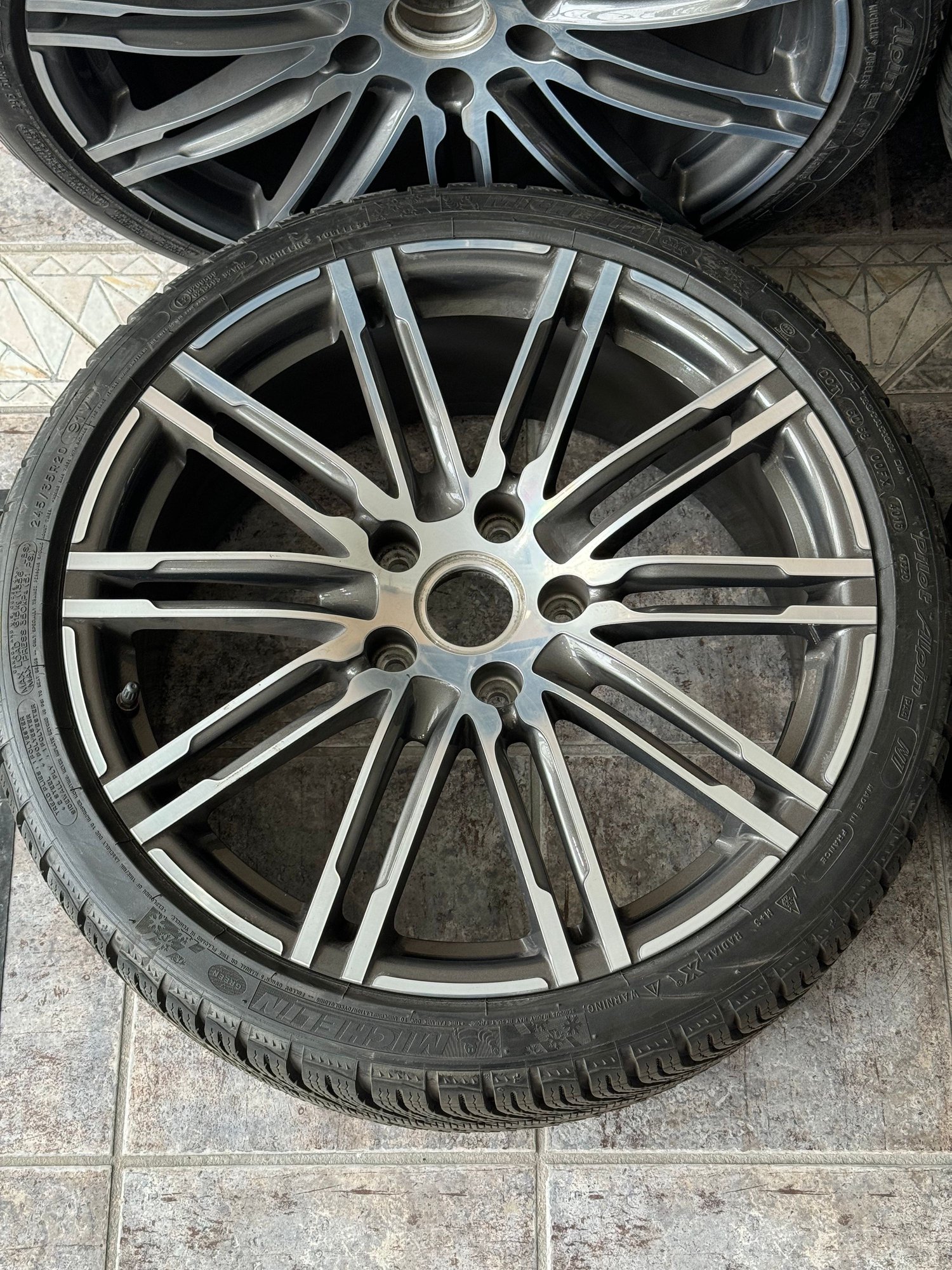 Wheels and Tires/Axles - OEM Winter Wheels 20 Inch Porsche 911 4s 911 Turbo/S Alpine PA4 Tires with 8 TPMS Sen - Used - 2012 to 2019 Porsche 911 - West Bloomfield, MI 48322, United States