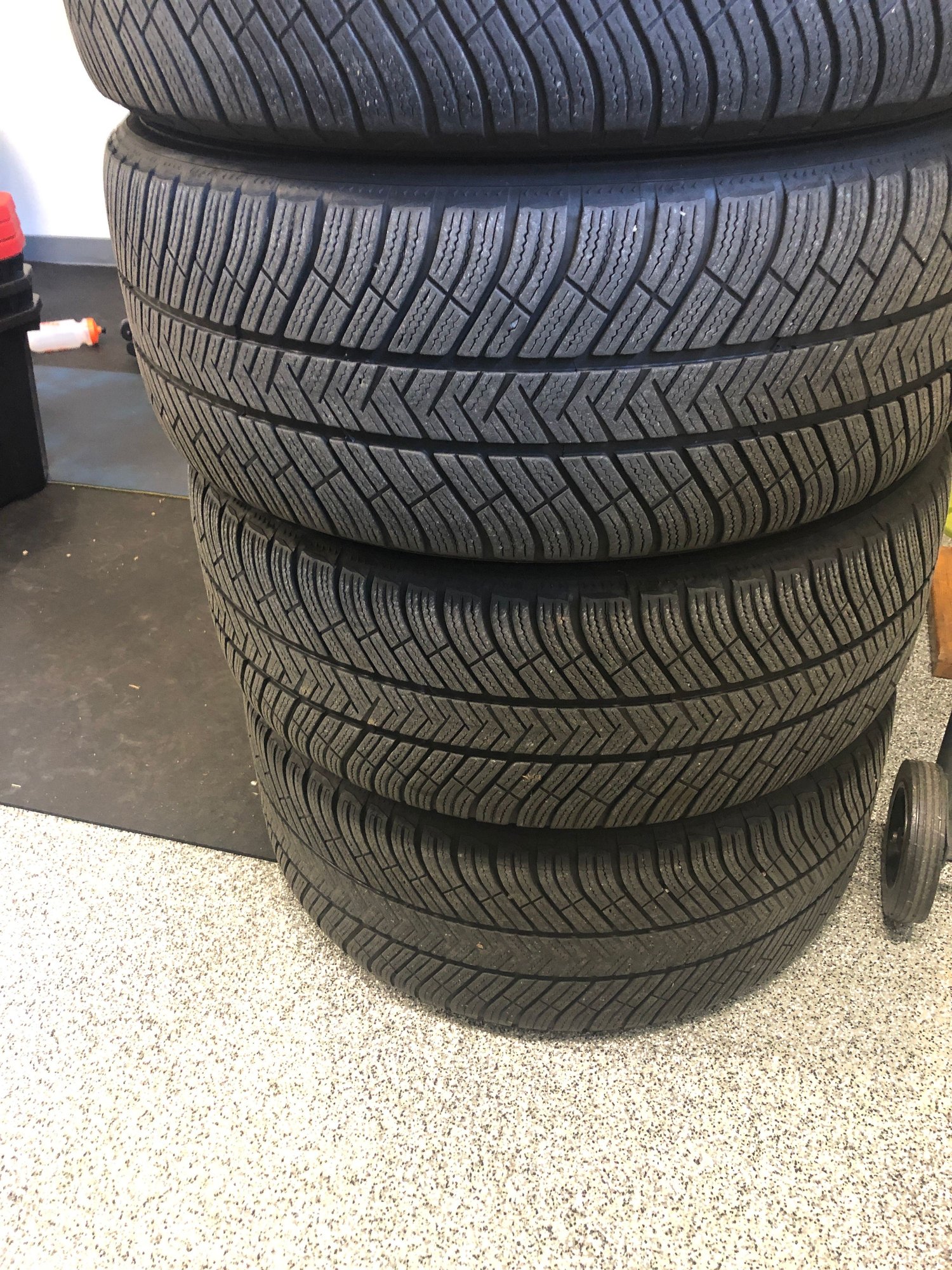 Wheels and Tires/Axles - FS set of Macan 20" Winter wheels and Tires. Starck TC's with Michelin Latitude Alpin - Used - All Years Porsche Macan - Portland, OR 97221, United States