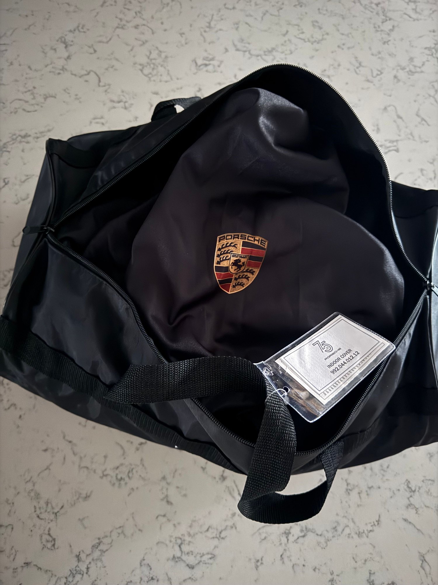 Accessories - 75 years of Porsche Indoor Black Car Cover for 911 99204401212 - New - 2020 to 2025 Porsche 911 - Marlton, NJ 08053, United States