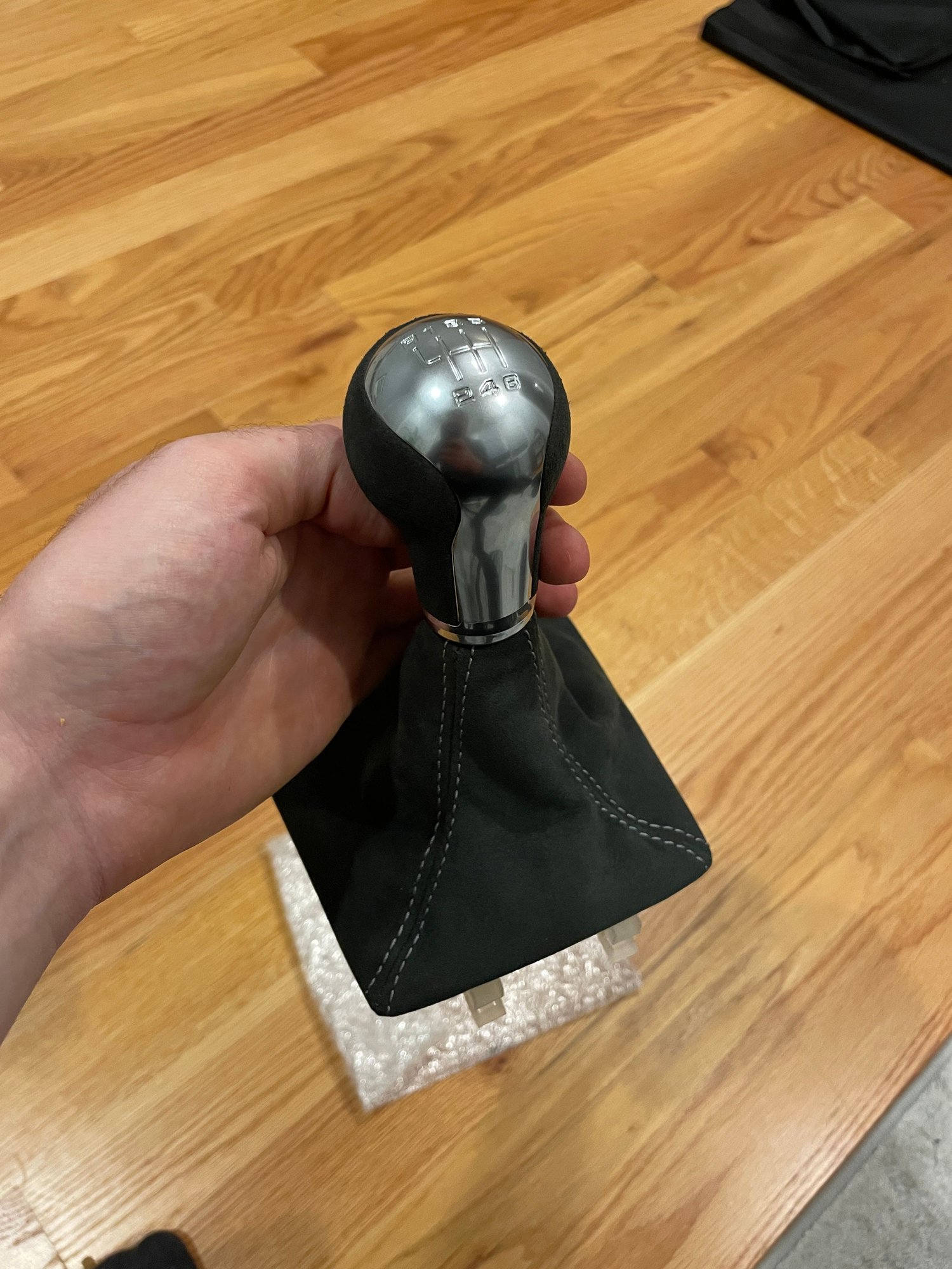 Interior/Upholstery - 981 / 991 OEM Alcantara Shift Knob & Boot - Used - 0  All Models - Boston, MA 02127, United States