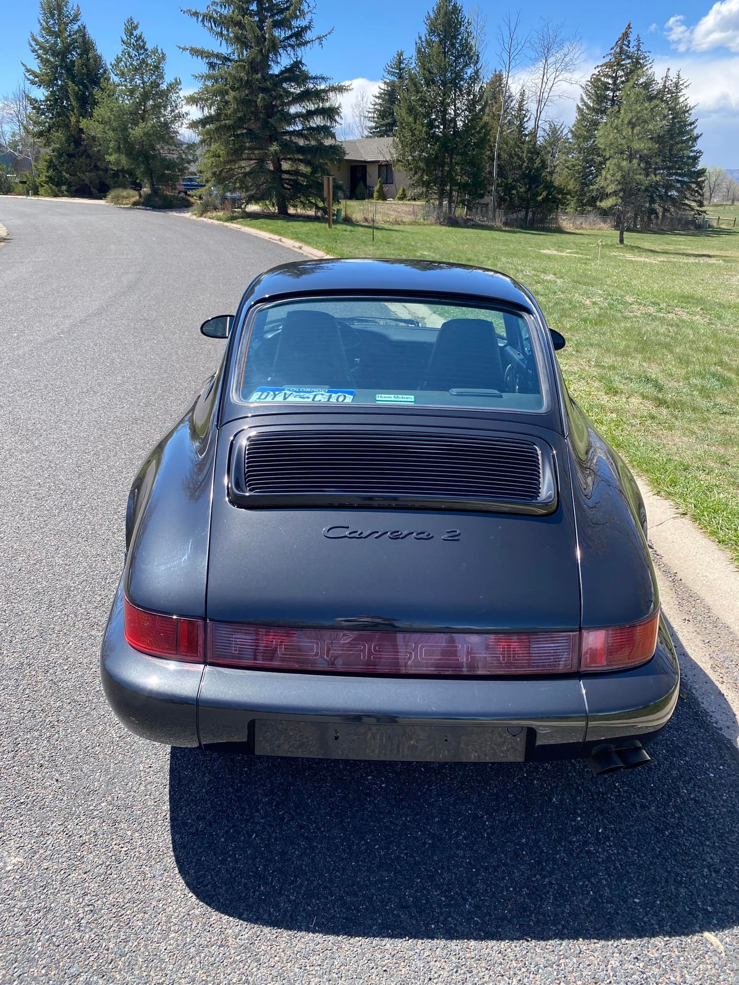 1990 Porsche 911 - 1990 ROW 964 Carrera 2 - Used - VIN WP0ZZZ96ZLS404418 - 66,362 Miles - 6 cyl - 2WD - Manual - Coupe - Black - Fort Collins, CO 80525, United States