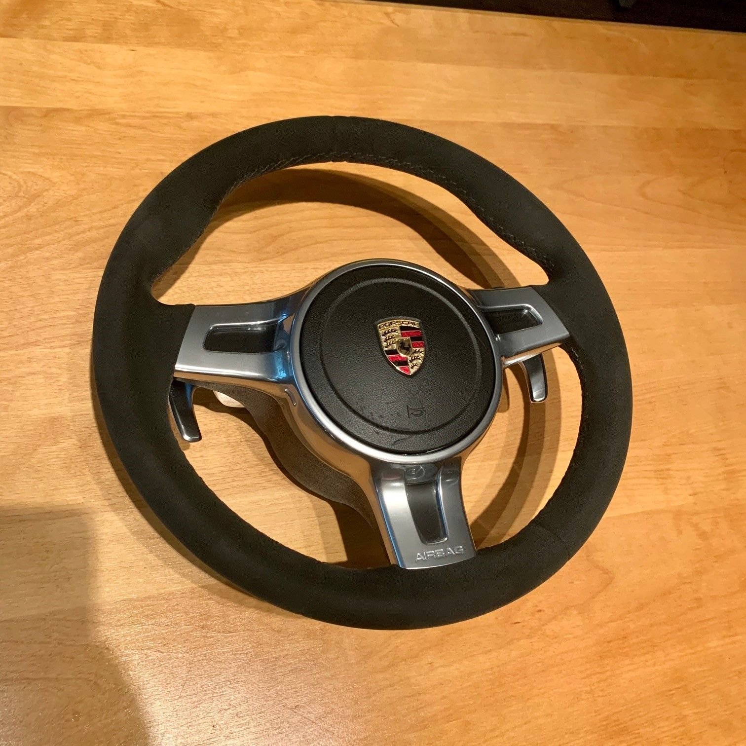 Alcantara Sport Design PDK Steering Wheel w/ Sport Chrono Rennlist Porsche Discussion Forums