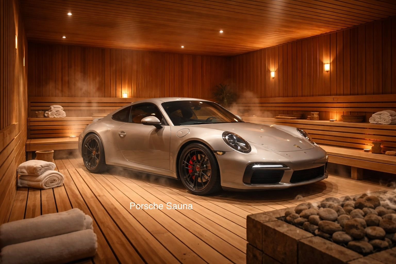 Porsche Sauna