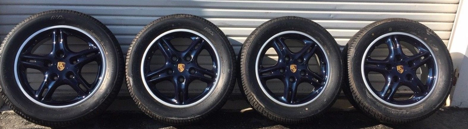 Wheels and Tires/Axles - Boxster Wheels(98-03)996.362.112.00 /114.00 6Jx16 ET50 /7Jx16 ET40 OEM (Front & Rear) - Used - 1998 to 2003 Porsche Boxster - Tustin, CA 92780, United States