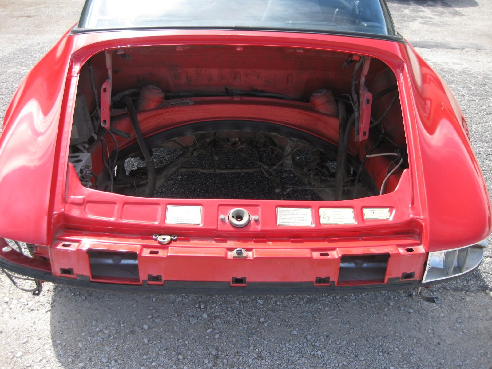 1988 Porsche 911 - 1988 Porsche 911 Carrera Targa roller parts car - Used - VIN WP0EB0914JS160271 - 35,000 Miles - Red - Decatur, IL 62526, United States