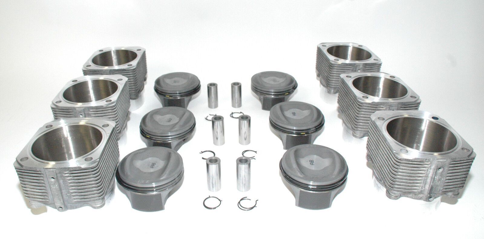 Engine - Internals - WTB Mahle 993TT 3.6 to 3.8 Pistons and cylinders - New - 0  All Models - Oklahoma City, OK 73118, United States