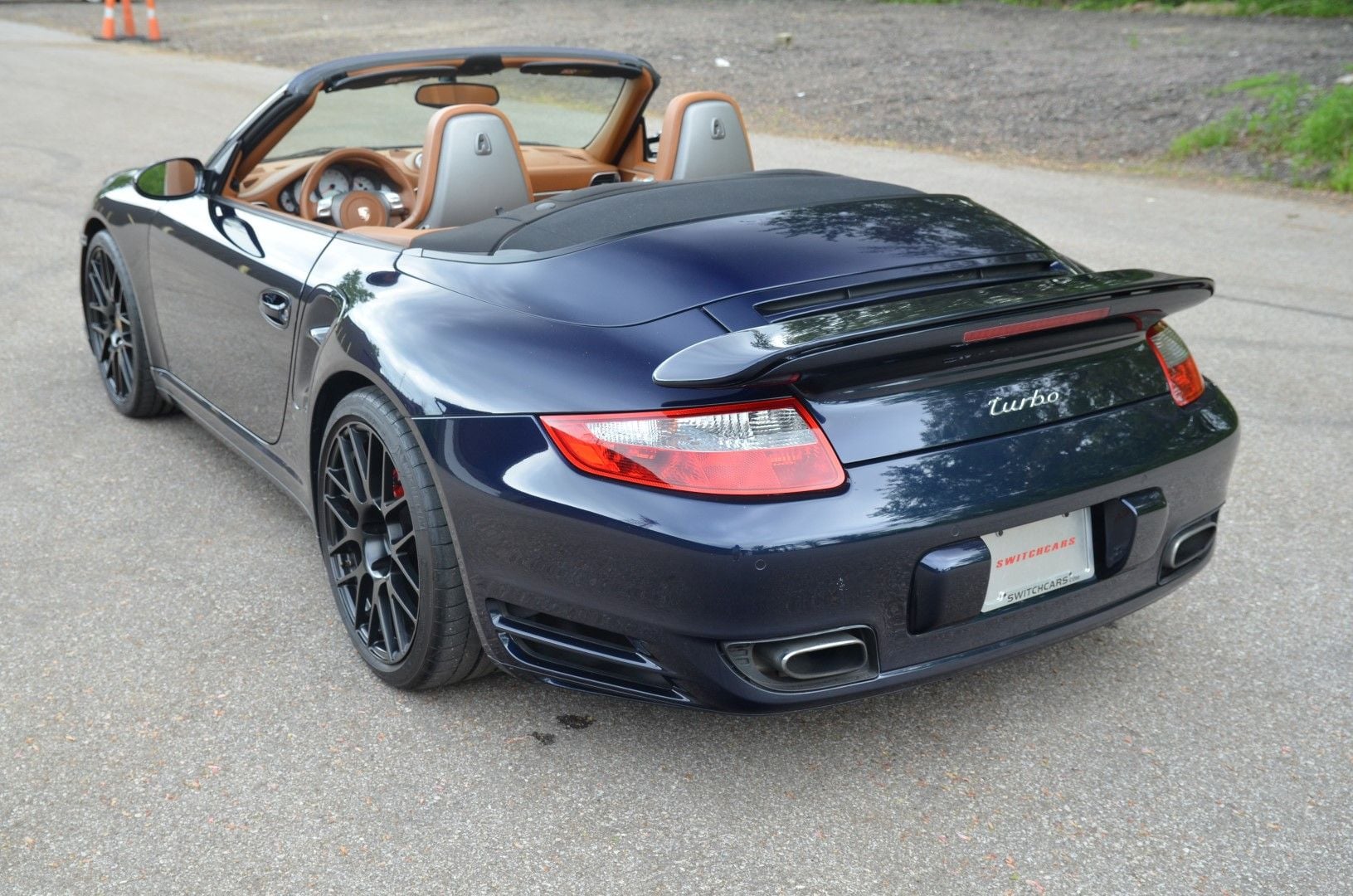 2008 Porsche 911 - 2008 Porsche Turbo Cab Cobalt Blue Tiptronic - Used - VIN WP0CD29968S789219 - 33,500 Miles - 6 cyl - AWD - Automatic - Convertible - Blue - Twinsburg, OH 44087, United States