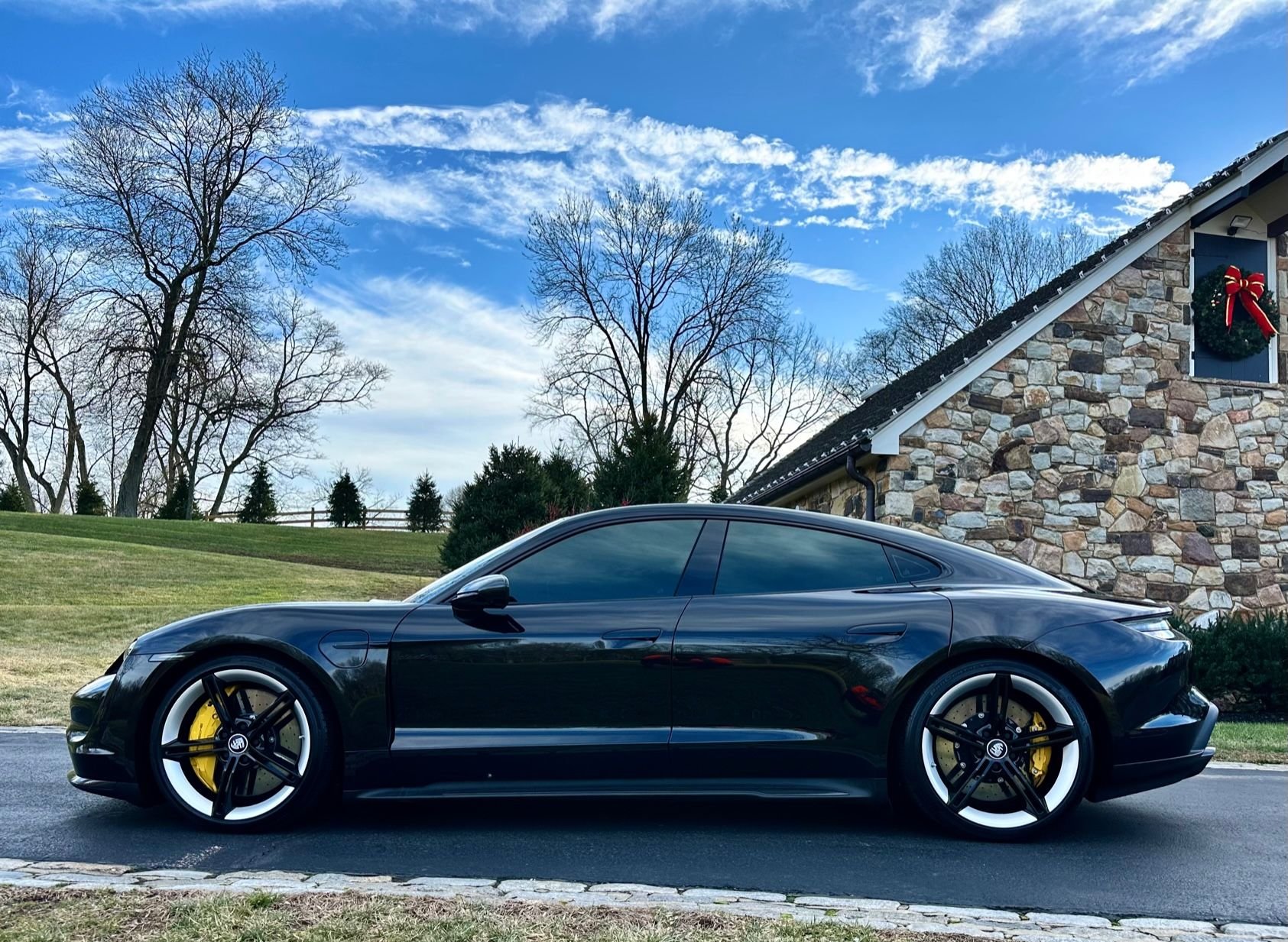 2021 Porsche Taycan - 2021 Taycan Turbo S Black/Red (Philly Area) - Used - VIN WP0AC2Y14MSA62258 - 4,500 Miles - Other - 4WD - Automatic - Sedan - Black - Chadds Ford, PA 19317, United States