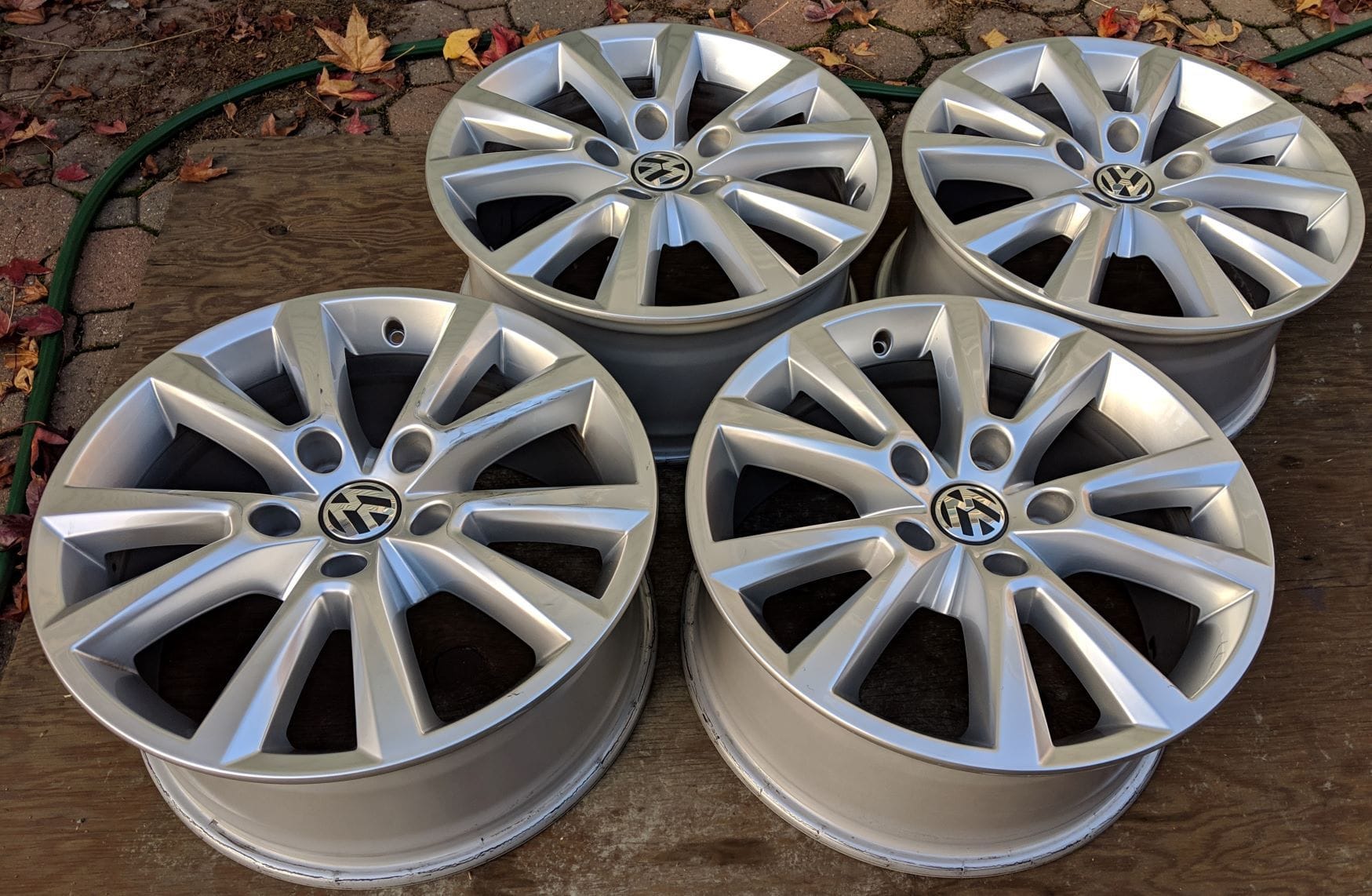 Wheels and Tires/Axles - 18x8 wheels for Cayenne Q7 Touareg - Used - 2011 to 2017 Porsche Cayenne - 2007 to 2014 Audi Q7 - 2010 to 2017 Volkswagen Touareg - San Leandro, CA 94577, United States