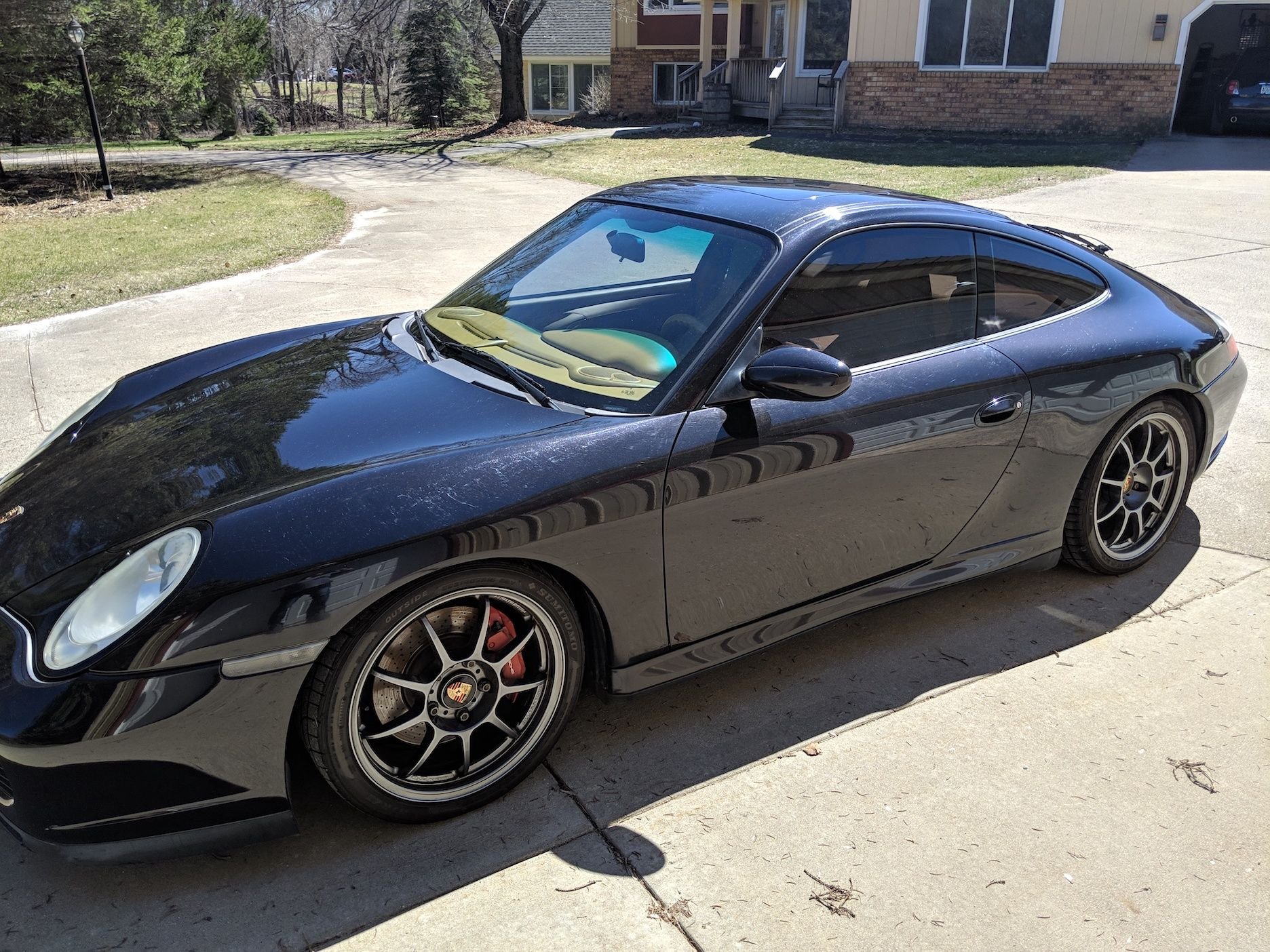 2002 Porsche 911 - 2002 Porsche 911 C4S Black/Tan - Used - VIN WP0AA29902S621759 - 83,000 Miles - 6 cyl - AWD - Manual - Coupe - Black - Rosemount, MN 55068, United States