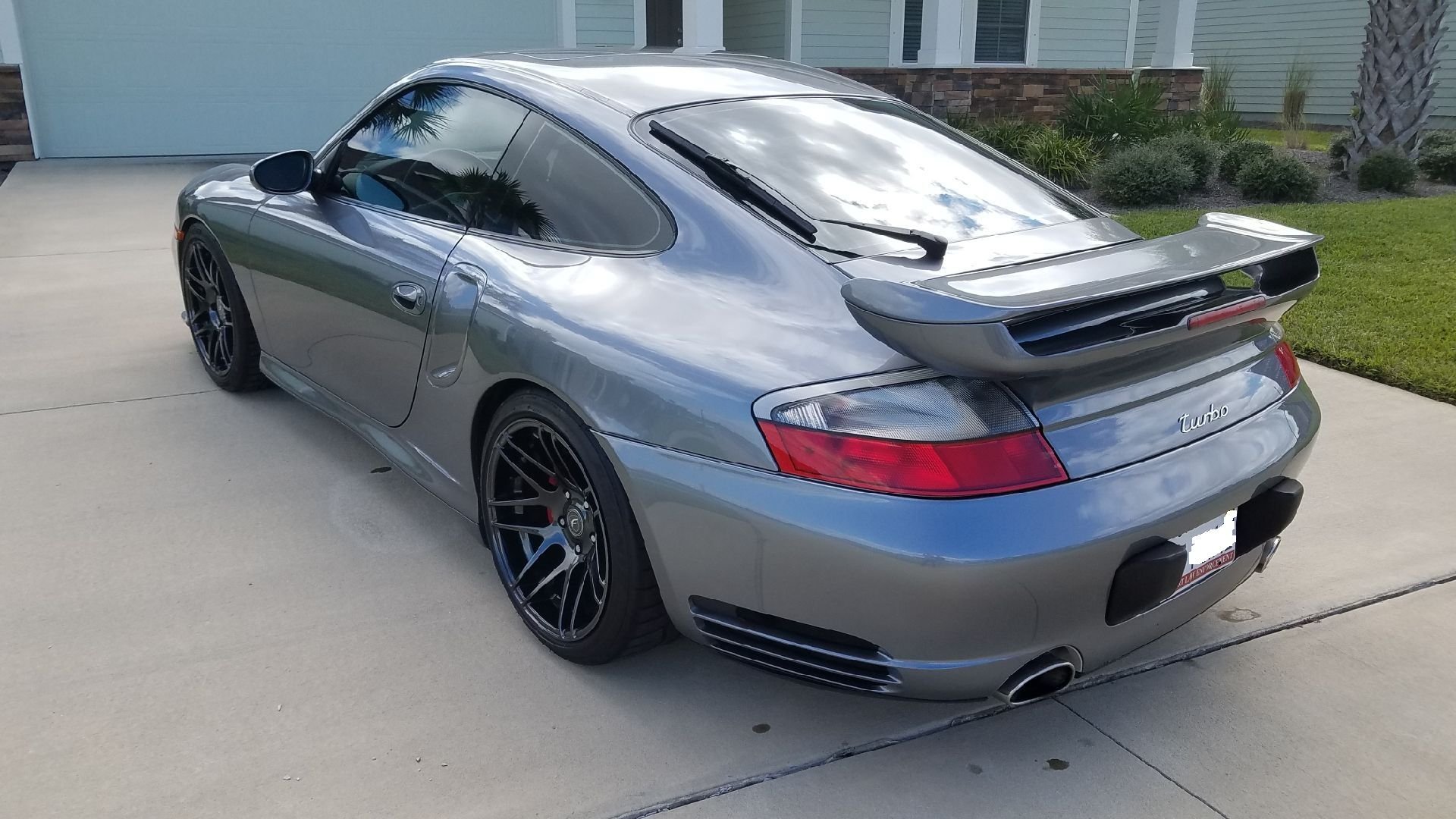 2003 Porsche 911 - 2003 996 Turbo with Factory Aero Kit For Sale - Used - VIN WP0AB299X3S686424 - 64,600 Miles - 6 cyl - AWD - Manual - Coupe - Gray - Panama City Beach, FL 32413, United States