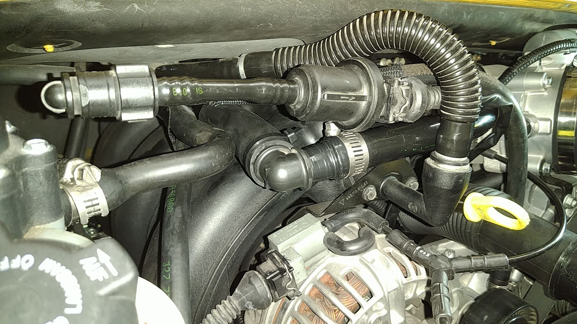 Oil Catch Can Installation, Vacuum Canister Relocation Page 2