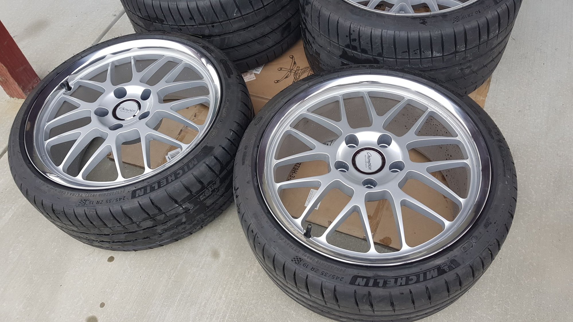 Wheels and Tires/Axles - 19in Champion Monolite RG5 Wheels Newly Refinished w/ Pilot Sport 4S Tires - Used - 2001 to 2019 Porsche 911 - Santa Clara, CA 95050, United States