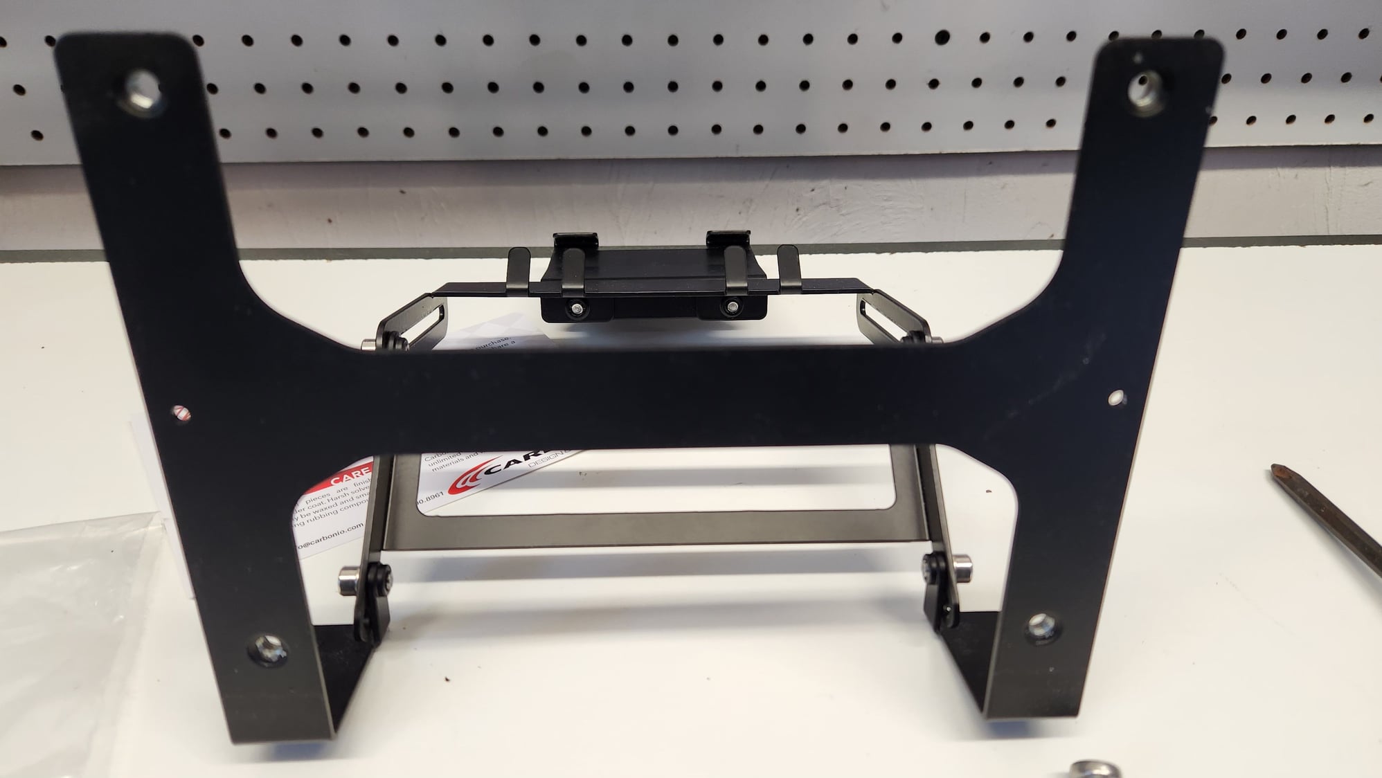 Accessories - Carbonio License Plate mount (992 no ACC) - Used - 2020 to 2024 Porsche 911 - Acton, MA 01742, United States