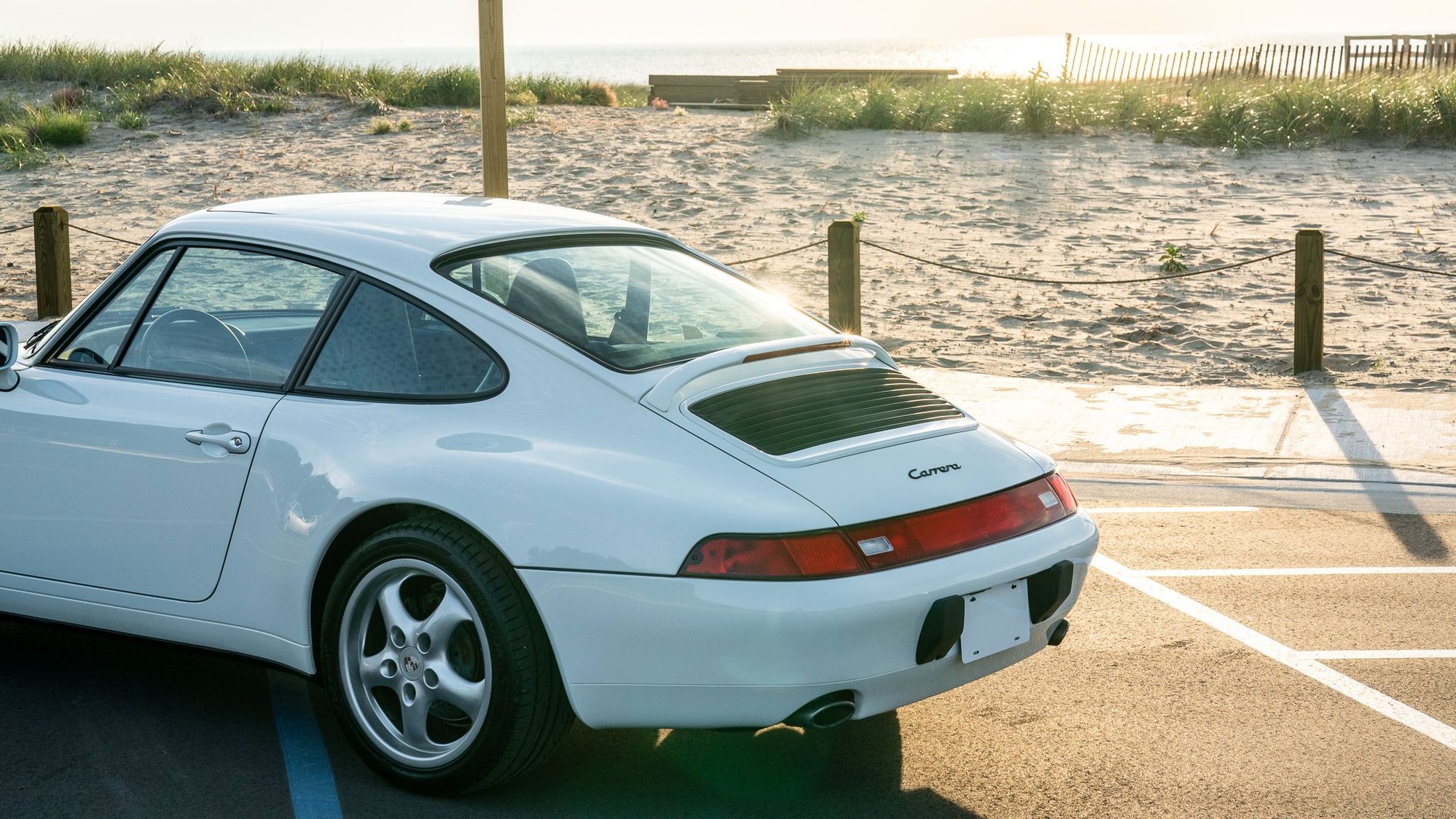 1995 Porsche 911 - 1995 993 Carrera Six-Speed One-Owner - Used - VIN Wpoaa2997ss322771 - 37,526 Miles - 6 cyl - 2WD - Manual - Coupe - White - West Olive, MI 49460, United States