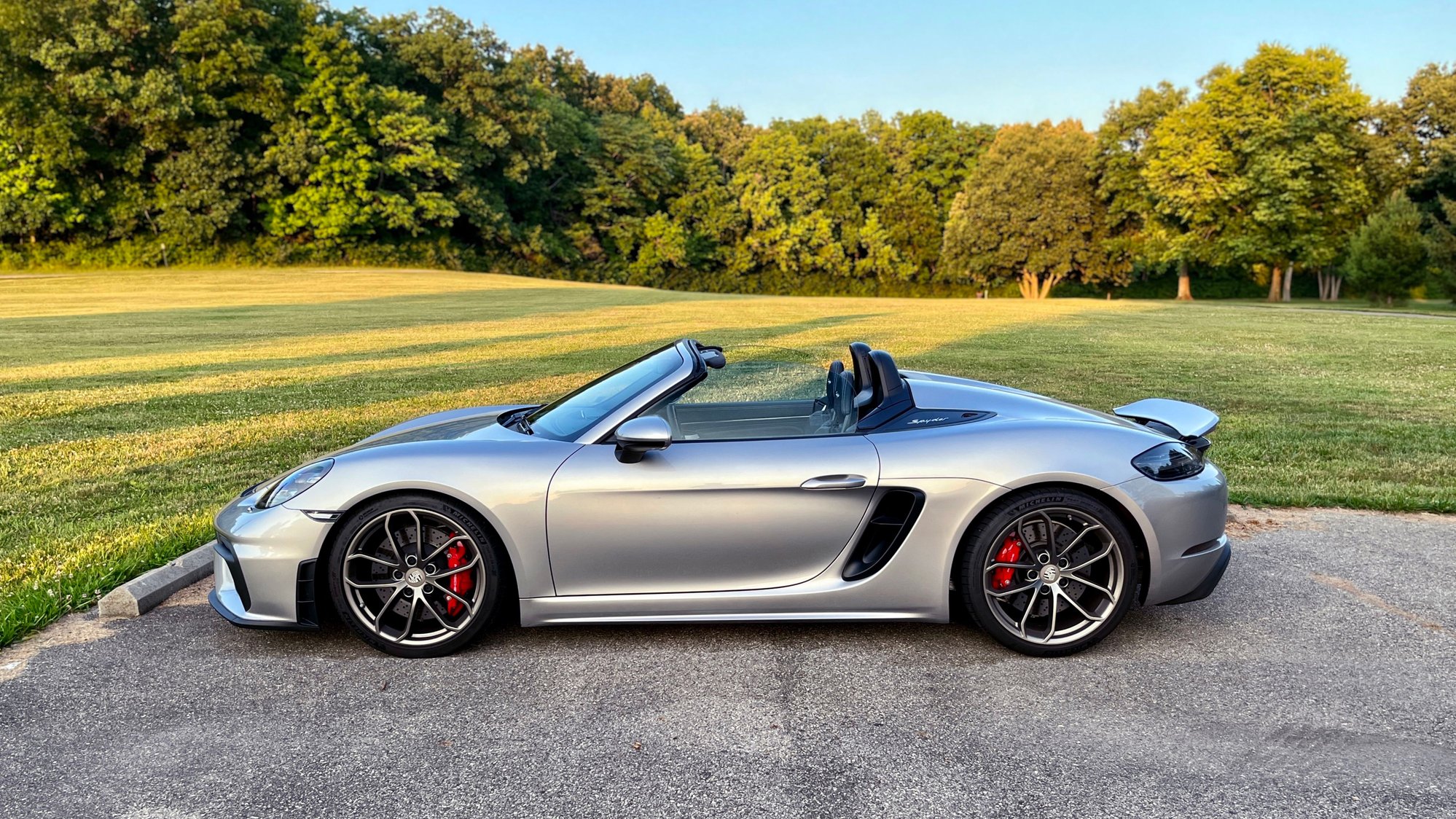 2022 Porsche 718 - 2022 718 Spyder 6MT with Buckets, PDLS+, Leather, Bose, Full PPF, One Owner... - Used - VIN WPOCC2A83NS233559 - 11,477 Miles - 6 cyl - 2WD - Manual - Convertible - Silver - Springboro, OH 45066, United States