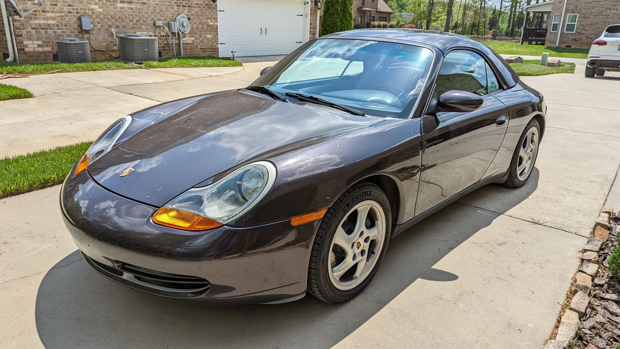 1999 Porsche 911 - 1999 Porsche 996 7/98 build Vesuvio Metallic on Space Grey Convertible with Hardtop - Used - VIN WP0CA2998XS651382 - 117,467 Miles - 6 cyl - 2WD - Manual - Convertible - Purple - Greensboro, NC 27455, United States