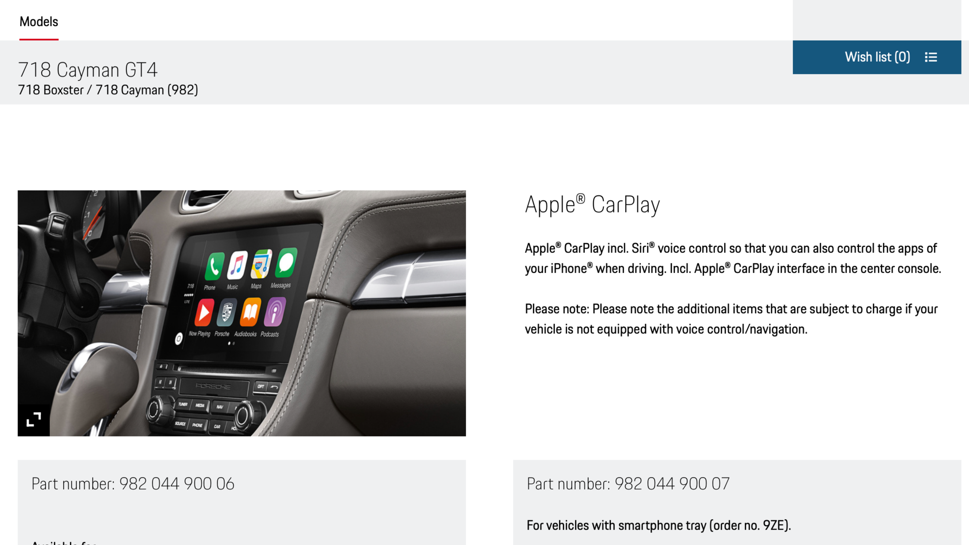 Glovebox USB port works for Apple Carplay? Rennlist Porsche
