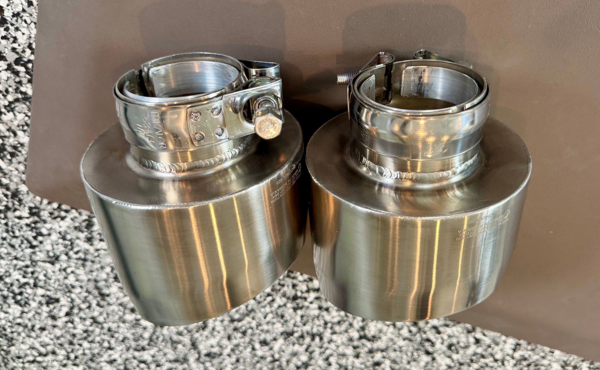 Engine - Exhaust - Kline Innovation 125mm Inconel exhaust tips for 718 GT4 RS | Spyder RS - Used - Los Angeles, CA 90064, United States