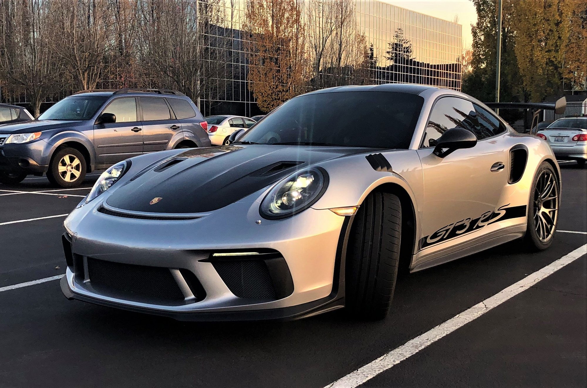 2019 Porsche GT3 - 2019 GT3 RS Weissach & Magnesium Wheels - Used - VIN WP0AF2A98KS165801 - 1,620 Miles - 6 cyl - 2WD - Automatic - Coupe - Silver - Seattle, WA 98116, United States