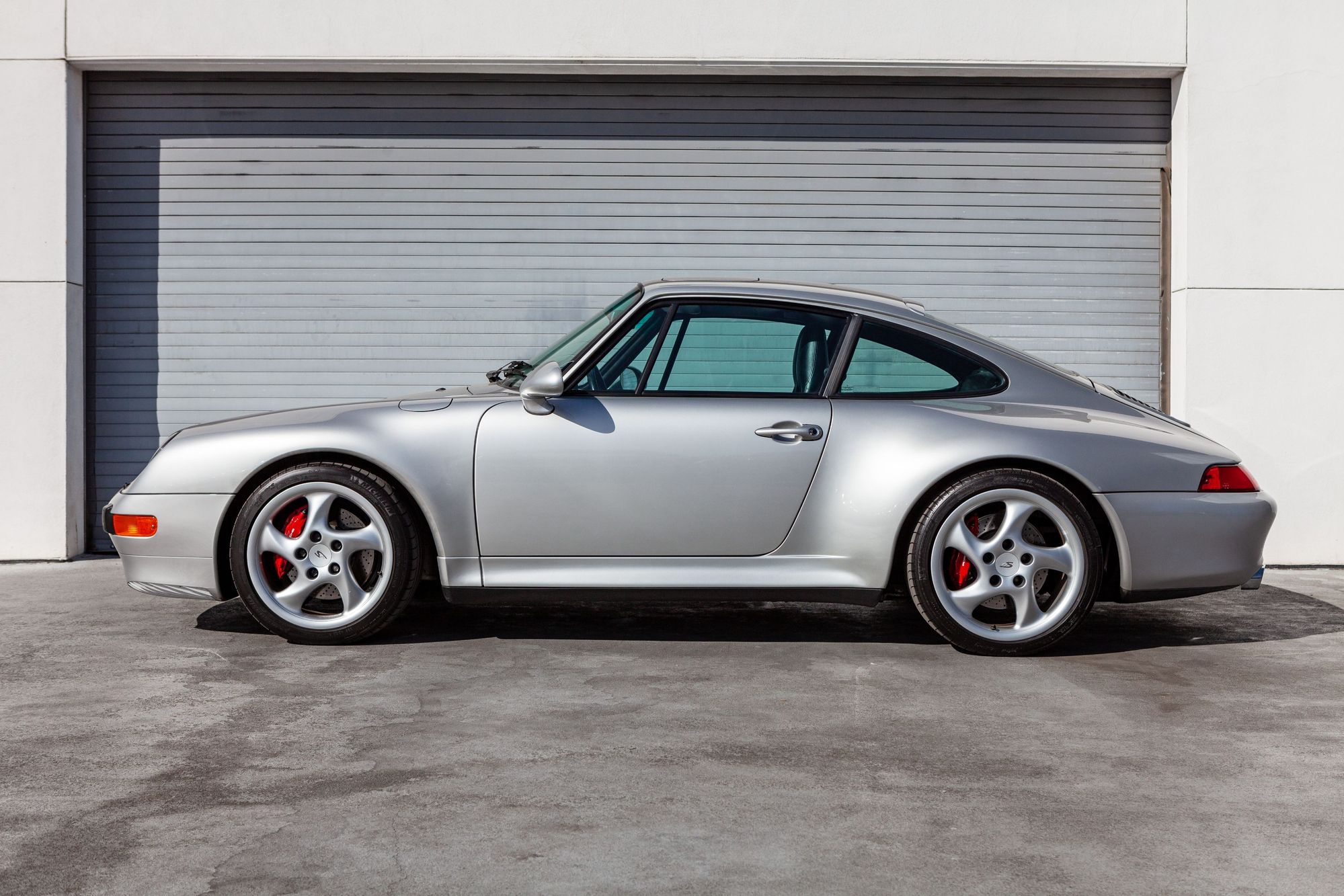 1998 Porsche 911 - 993 C4S with Porsche Classic Radio, KW Suspension and Brombacher exhaust.. - Used - VIN WP0AA2996WS320404 - 55,655 Miles - 6 cyl - AWD - Manual - Coupe - Silver - Fresno, CA 93650, United States