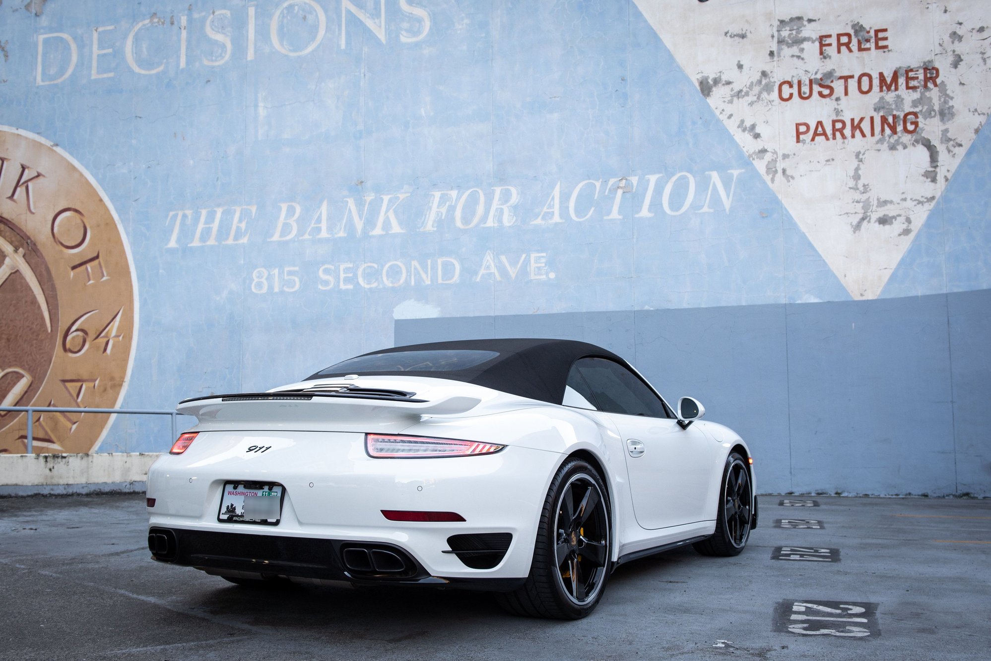 2016 Porsche 911 - 2016 911 Turbo S Cabriolet White/Black Exclusive Edition - Used - VIN WP0CD2A97GS178190 - 8,067 Miles - 6 cyl - AWD - Automatic - Convertible - White - Seattle, WA 98112, United States