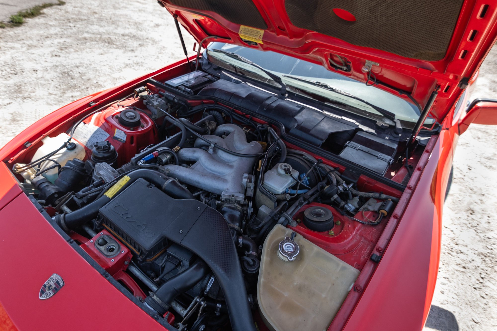 1987 Porsche 944 - Low Miles 944 Turbo (84,600) with all Maintenance and extras up to date - Used - VIN WP0AA2959HN151932 - 4 cyl - 2WD - Manual - Hatchback - Red - Cali, CA 92689, United States