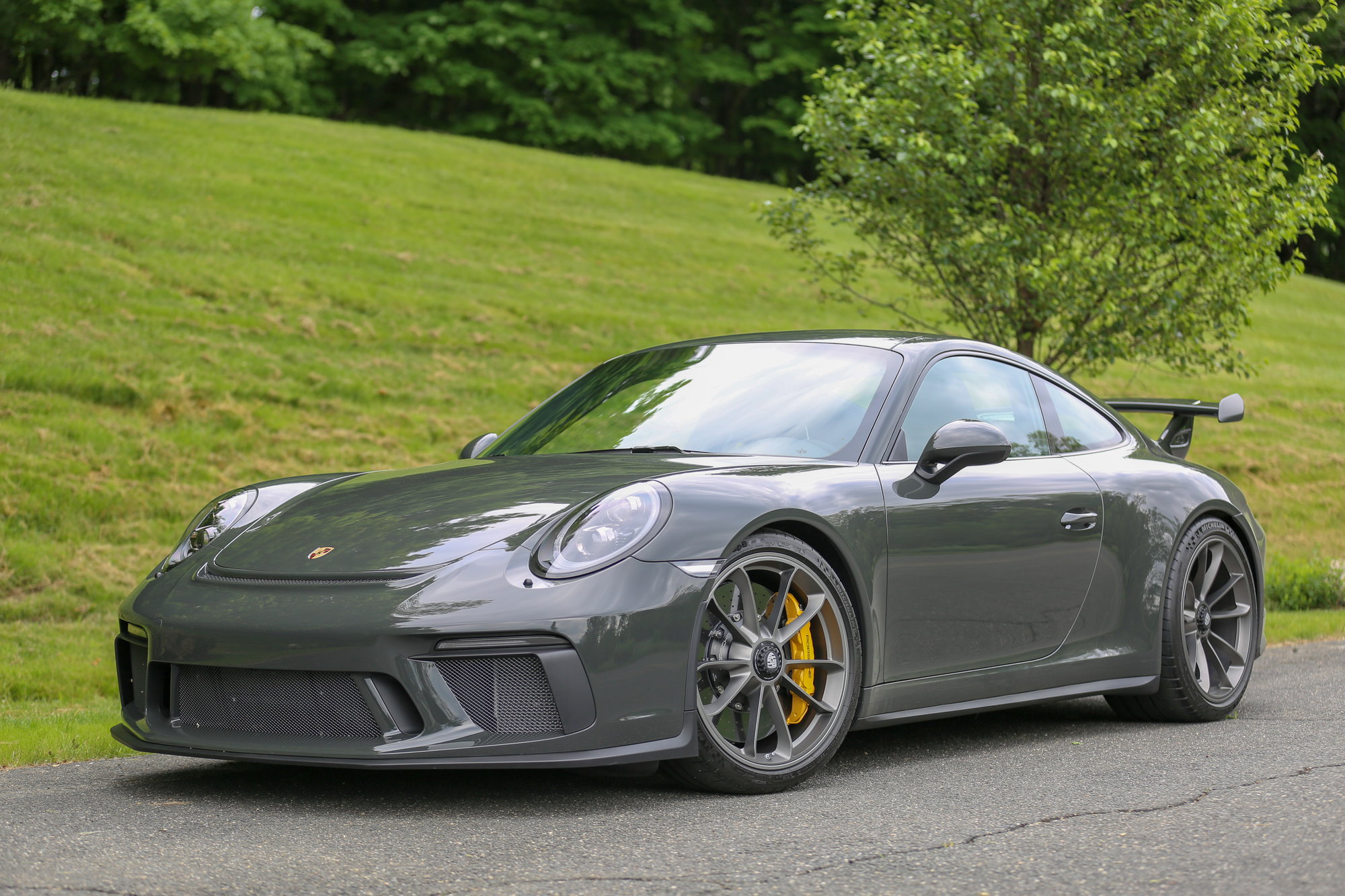 2018 Porsche 911 - Better than new Slate Grey 6MT GT3 - Used - VIN WP0AC2A95JS174978 - 2,800 Miles - 6 cyl - 2WD - Manual - Coupe - Gray - Ridgefield, CT 06877, United States