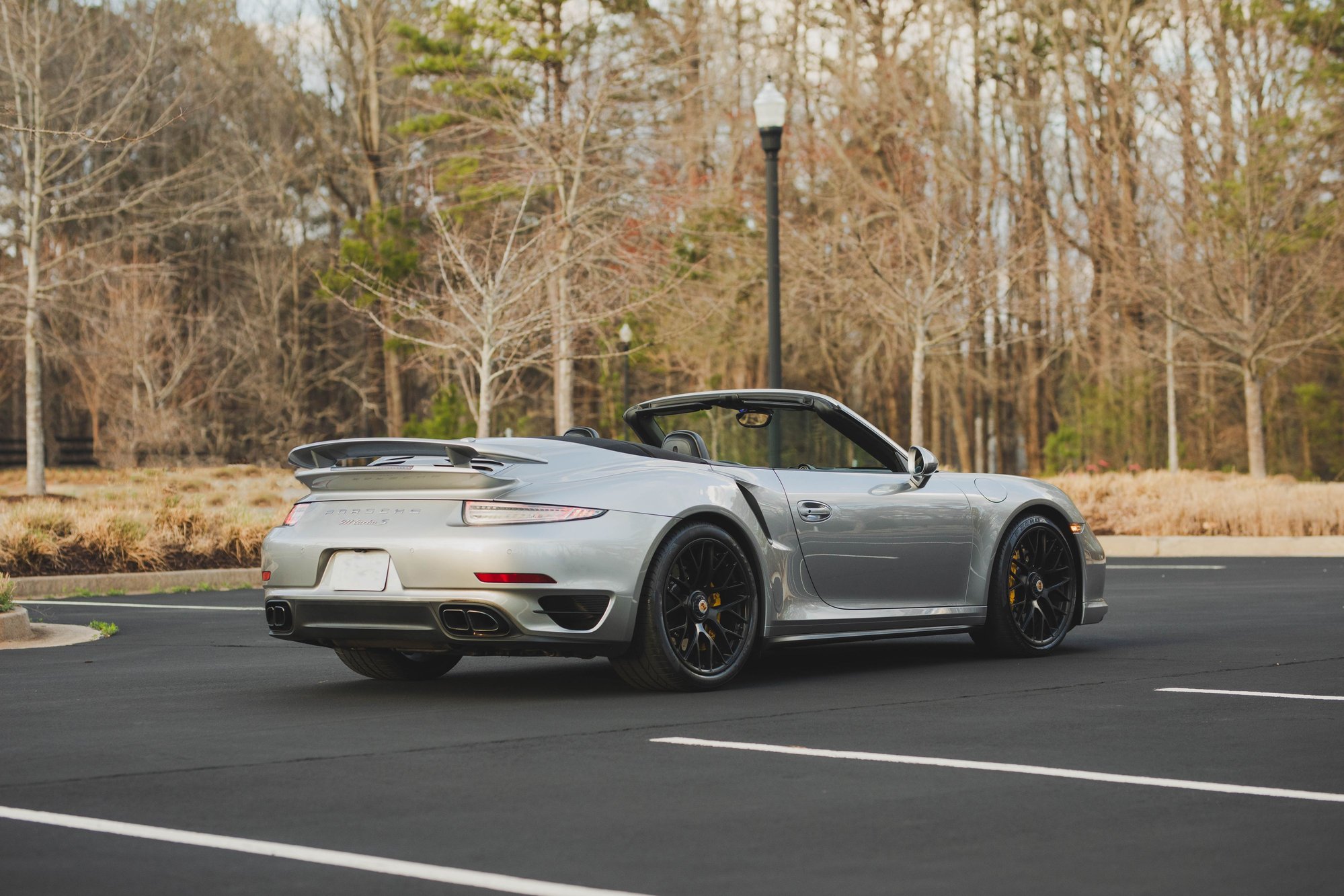 2015 Porsche 911 - 2015 Porsche 911 Turbo S Cabriolet GT Silver Metallic Burmester - Loaded - Used - Milton, GA 30004, United States
