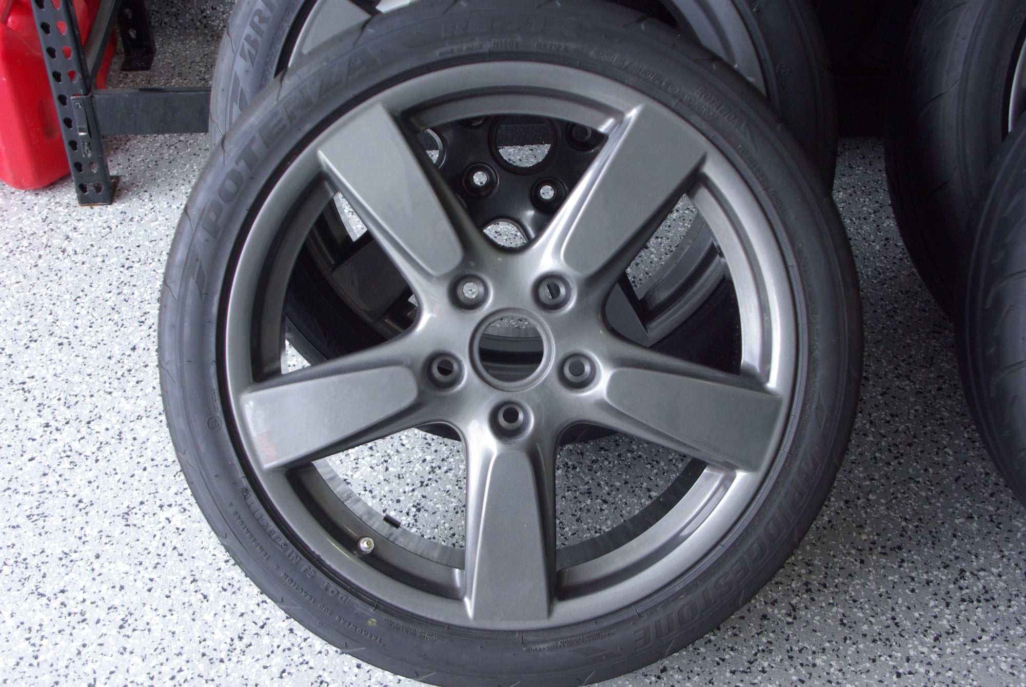 Wheels and Tires/Axles - 19" Cayman / Boxster 5 spoke Porsche wheels with Bridgestone RE71s - Used - 2013 to 2020 Porsche Boxster - 2014 to 2020 Porsche Cayman - Overland Park, KS 66224, United States