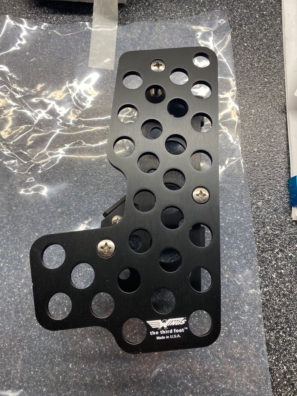 Wings AirCooled Specialties Adjustable Gas Pedal 'The Third Foot