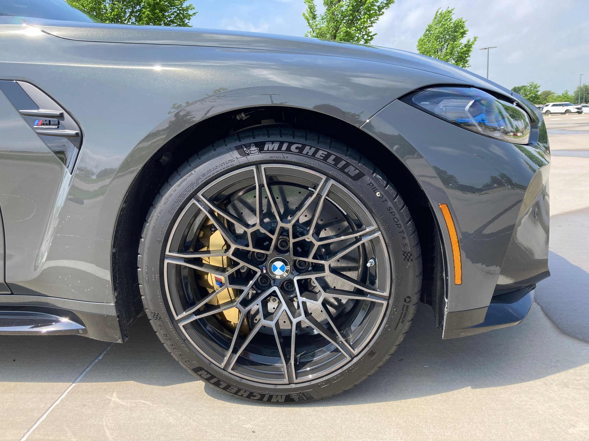 2022 BMW 3-Series - 2022 M3 Competition- Dravit Grey / Carbon Buckets / Carbon Ceramic Brakes! - Used - VIN WBS33AY06NFM61523 - 2,000 Miles - 6 cyl - 2WD - Automatic - Sedan - Gray - Dallas, TX 75071, United States