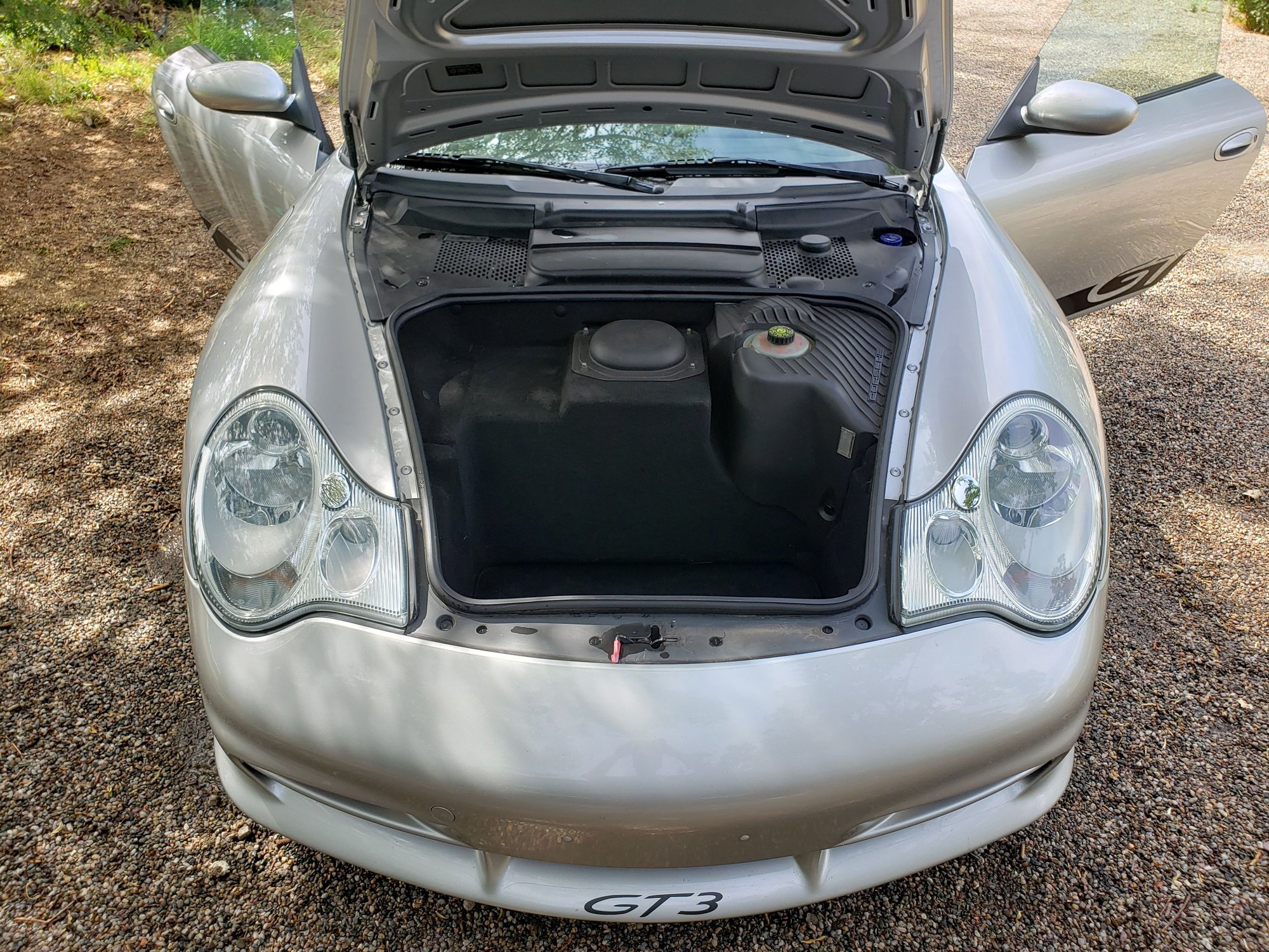 2004 Porsche GT3 - 2004 Silver Porsche GT3 - Used - VIN WP0AC29974S692079 - 25,300 Miles - 6 cyl - 2WD - Manual - Coupe - Silver - Santa Fe, NM 87506, United States