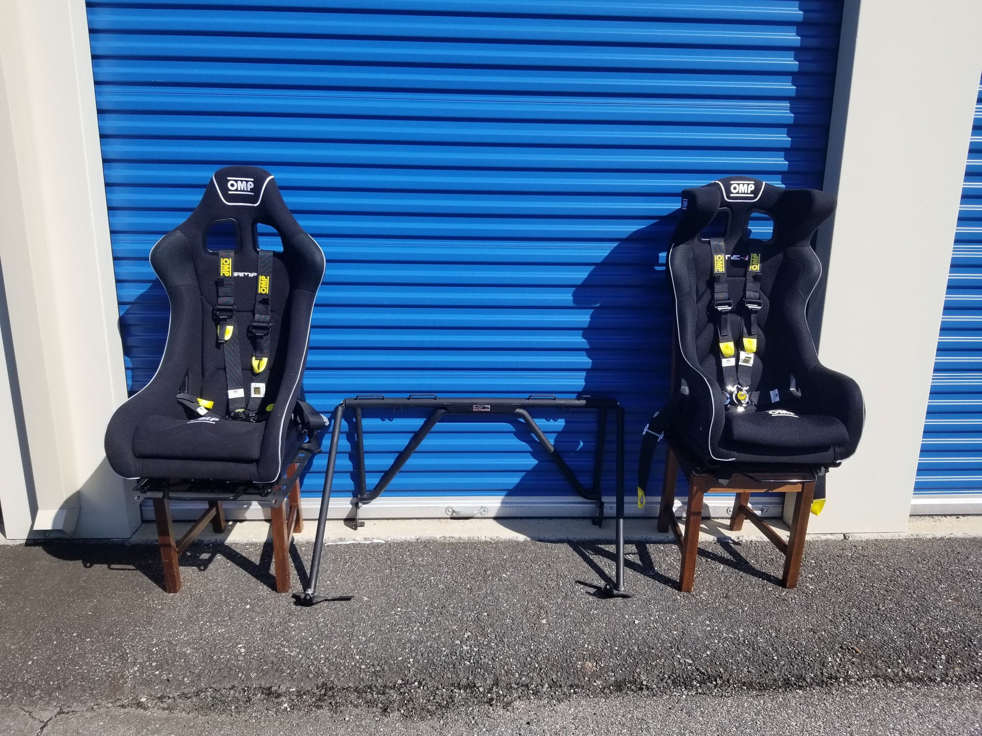 Interior/Upholstery - *NEW* Full 996, 997, 987 OMP Racing Seat & Harness Set Up on sliders w/Brey-Krause - New - 2004 to 2011 Porsche 911 - 2006 to 2012 Porsche Cayman - Chesapeake, VA 23321, United States