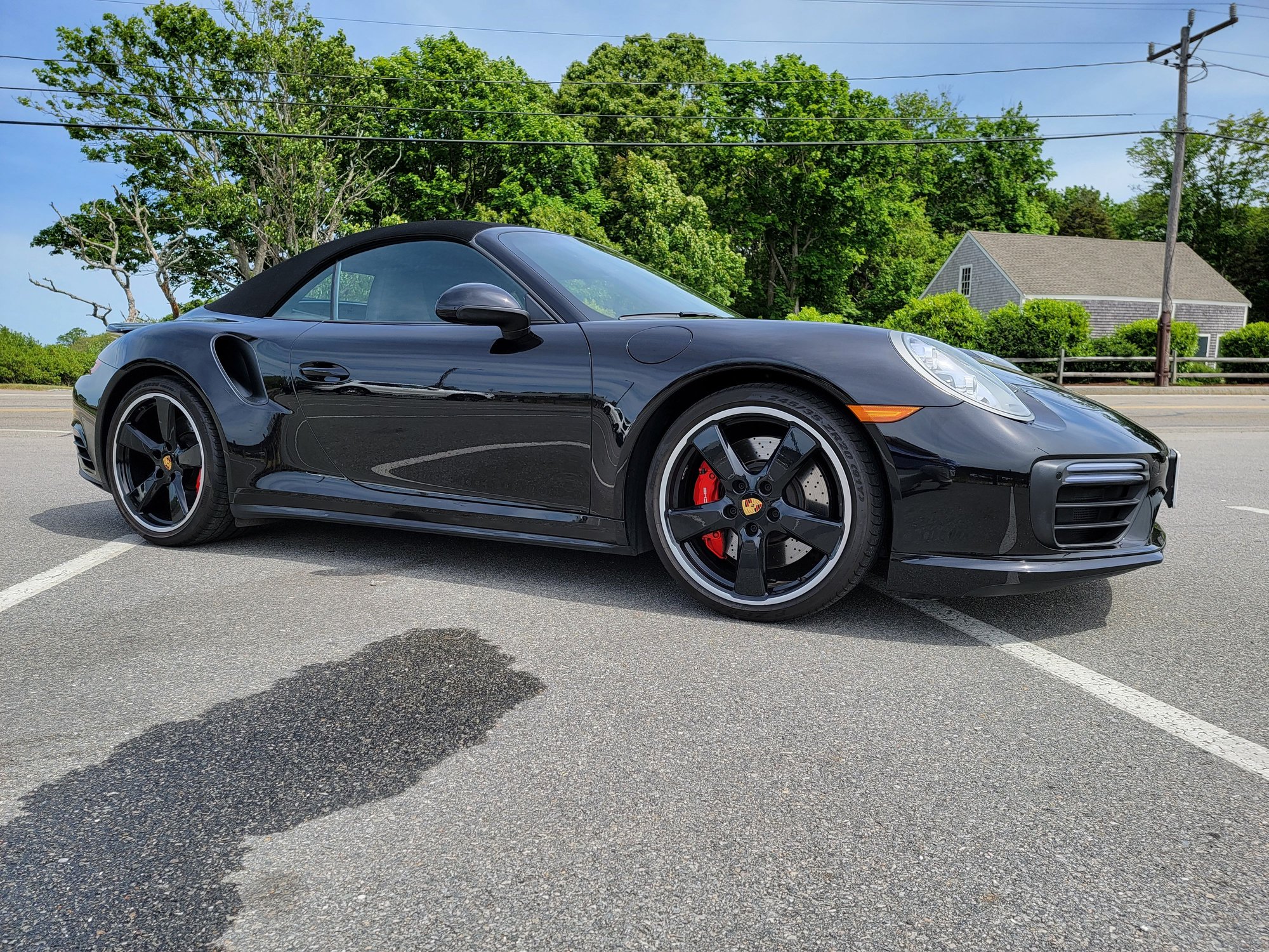 2019 Porsche 911 - 2019 911 Turbo Cabriolet - Used - VIN WP0CD2A97KS144193 - 7,460 Miles - 6 cyl - AWD - Automatic - Convertible - Black - Hyannis, MA 02601, United States