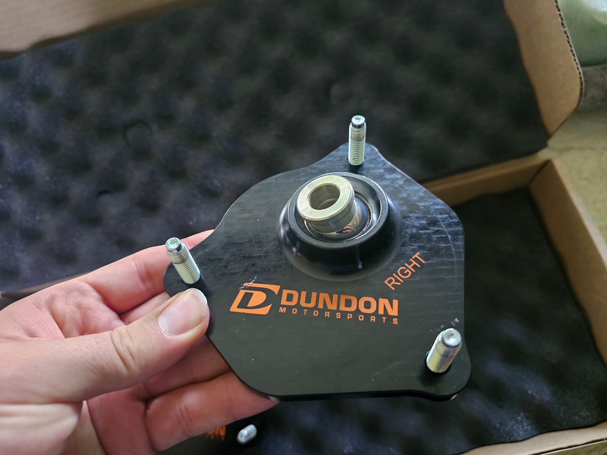 Steering/Suspension - Dundon Motorsports 991 718 981 FRONT UPPER STRUT MOUNTS / CAMBER PLATES - Used - -1 to 2025  All Models - Wentzville, MO 63385, United States