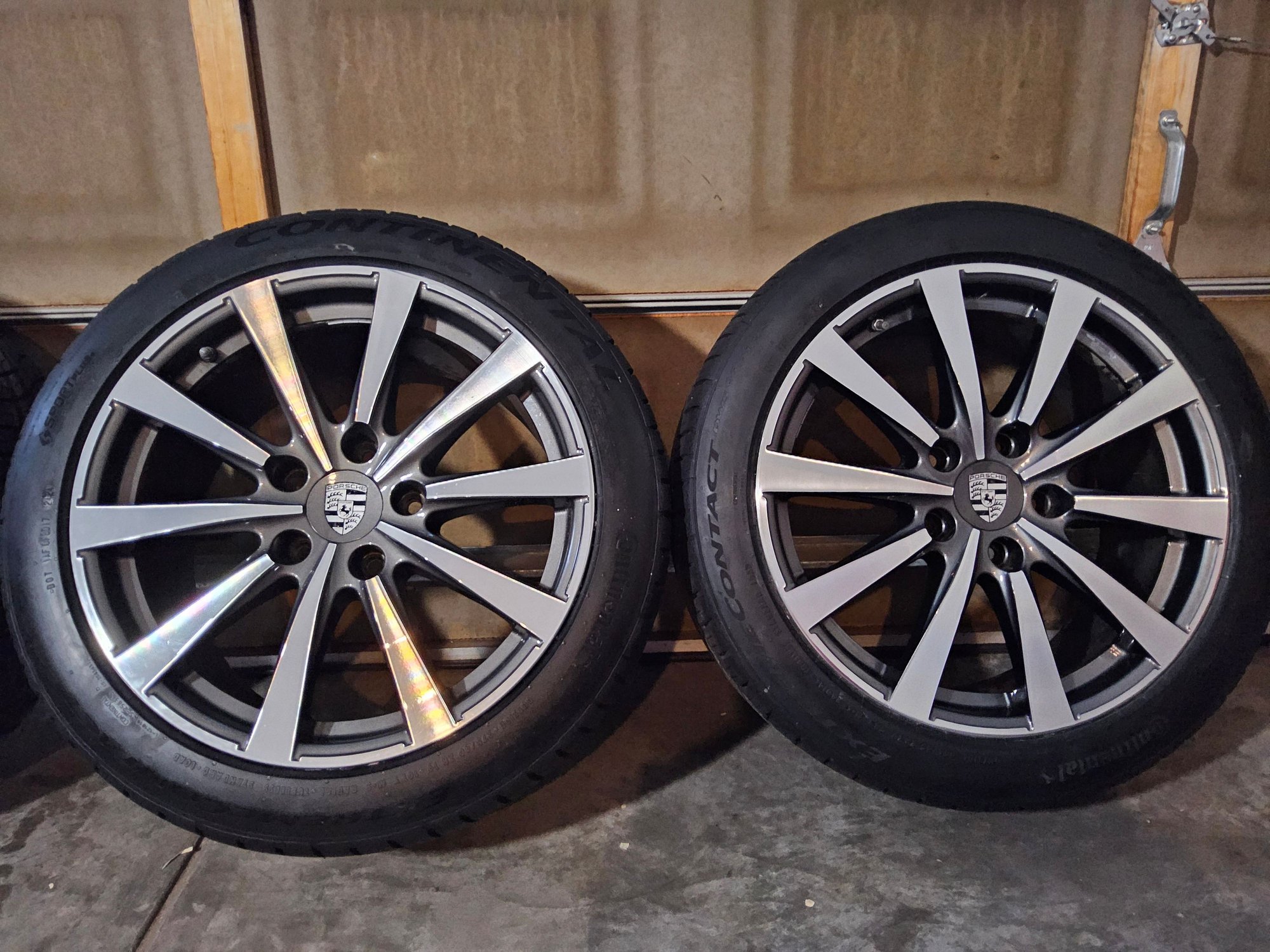 Wheels and Tires/Axles - Genuine Porsche 19" Speedline Wheels w/ Brand New Continentals – Panamera 970 Denver - Used - 2010 to 2016 Porsche Panamera - Aurora, CO 80016, United States