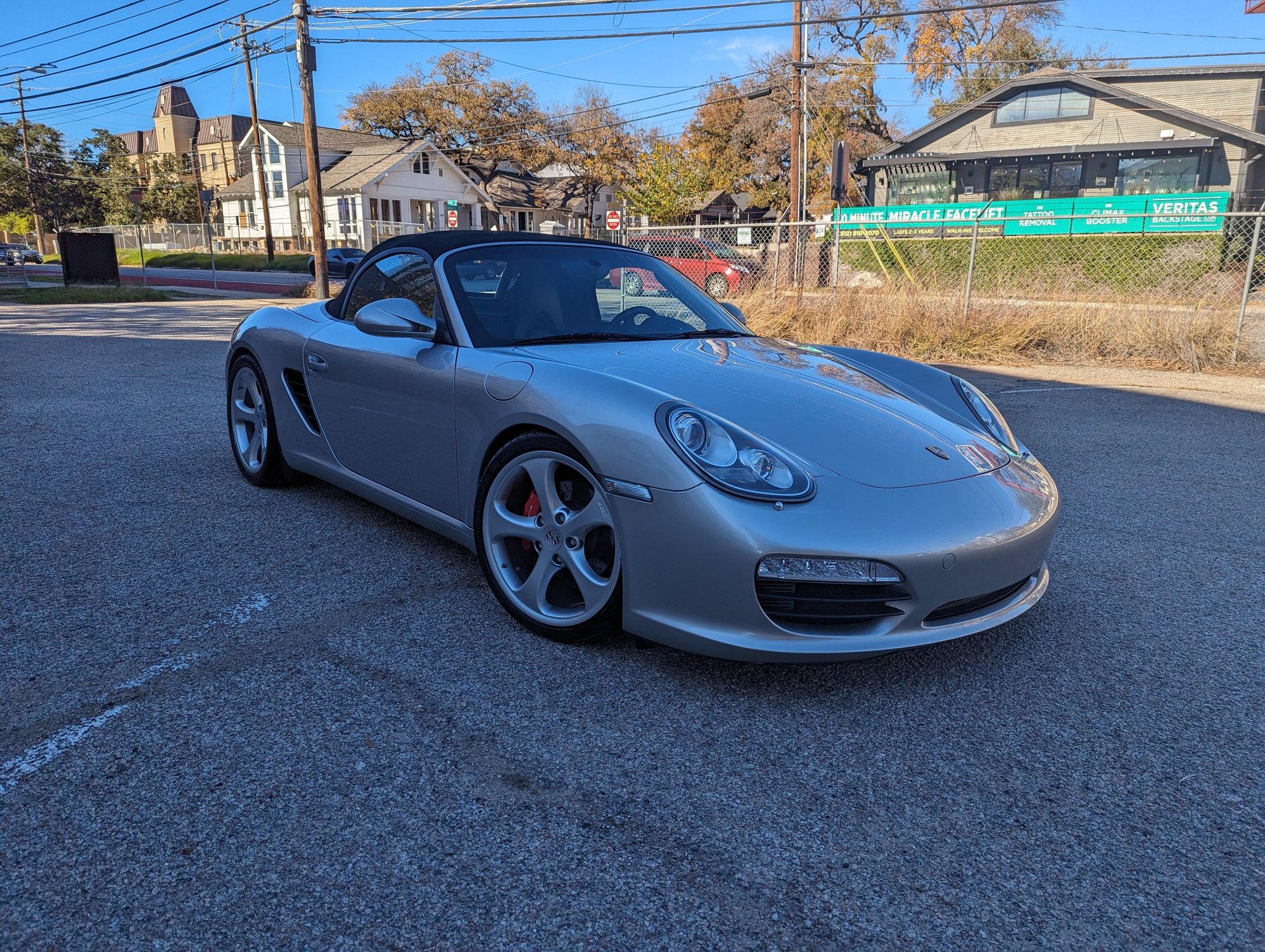 2010 Porsche Boxster - FS: 2010 987.2 Boxster S - Silver on Red - Used - VIN WP0CB2A86AU730383 - 23,970 Miles - 6 cyl - 2WD - Manual - Convertible - Silver - Austin, TX 78750, United States